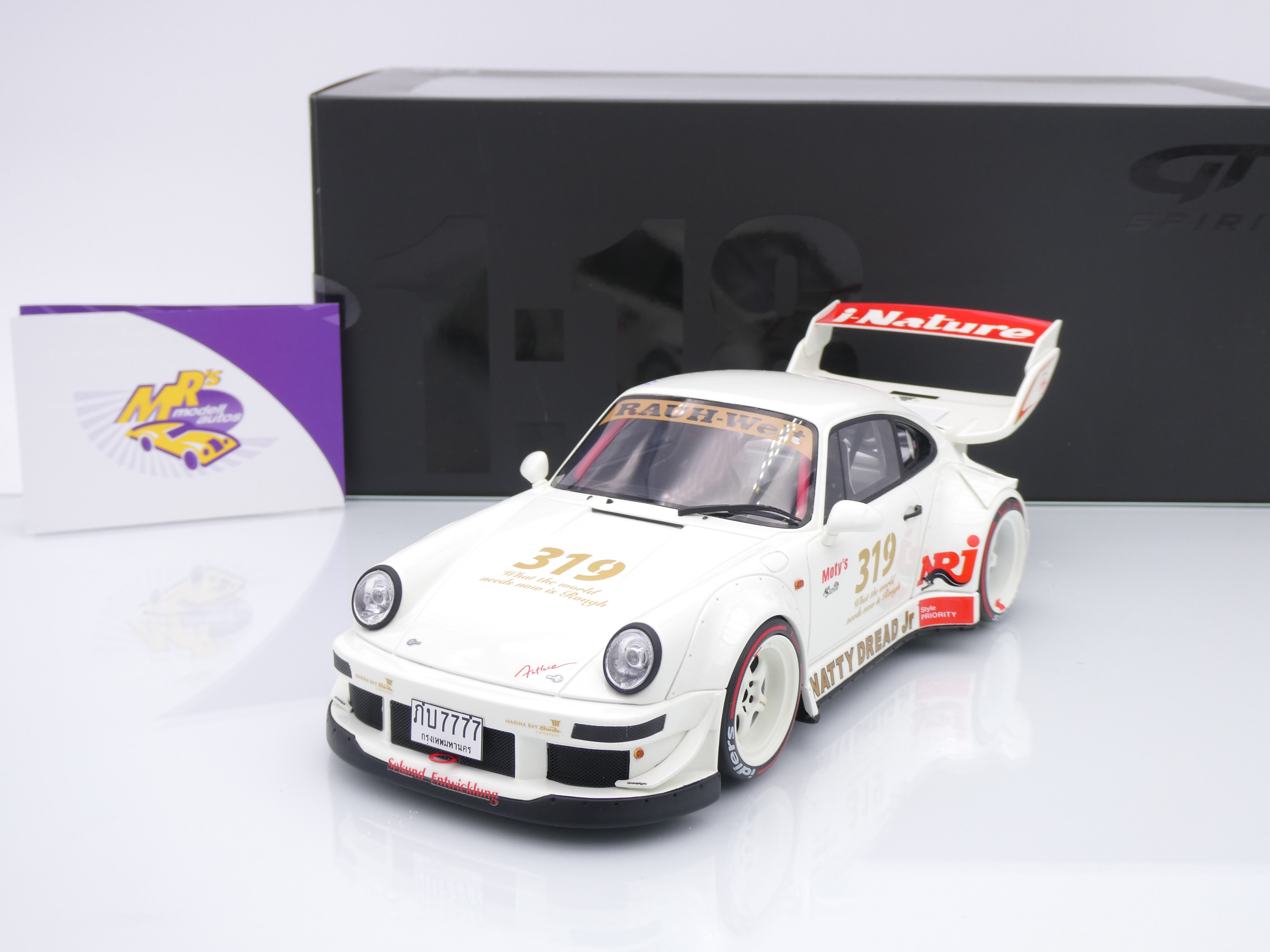 RWB997ignition Model 1/18 白 MRs Modellautos Ihr Modellauto Spezialist - GT Spirit GT489