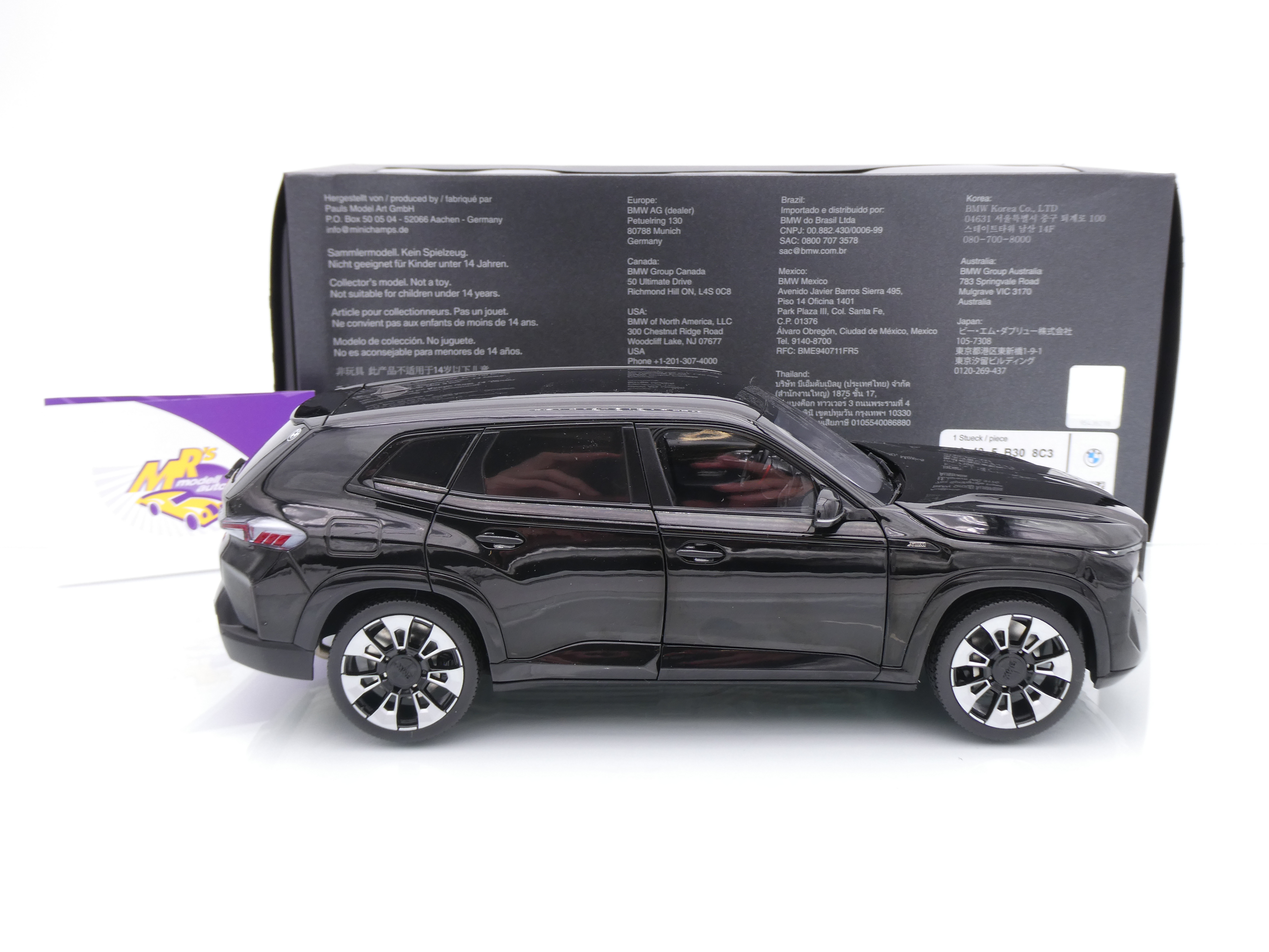 BMW XM G09 ミニカー Minichamps ミニチャンプス 1/18 1/18 Minichamps 2023 BMW XM (Green Metallic) Diecast Car