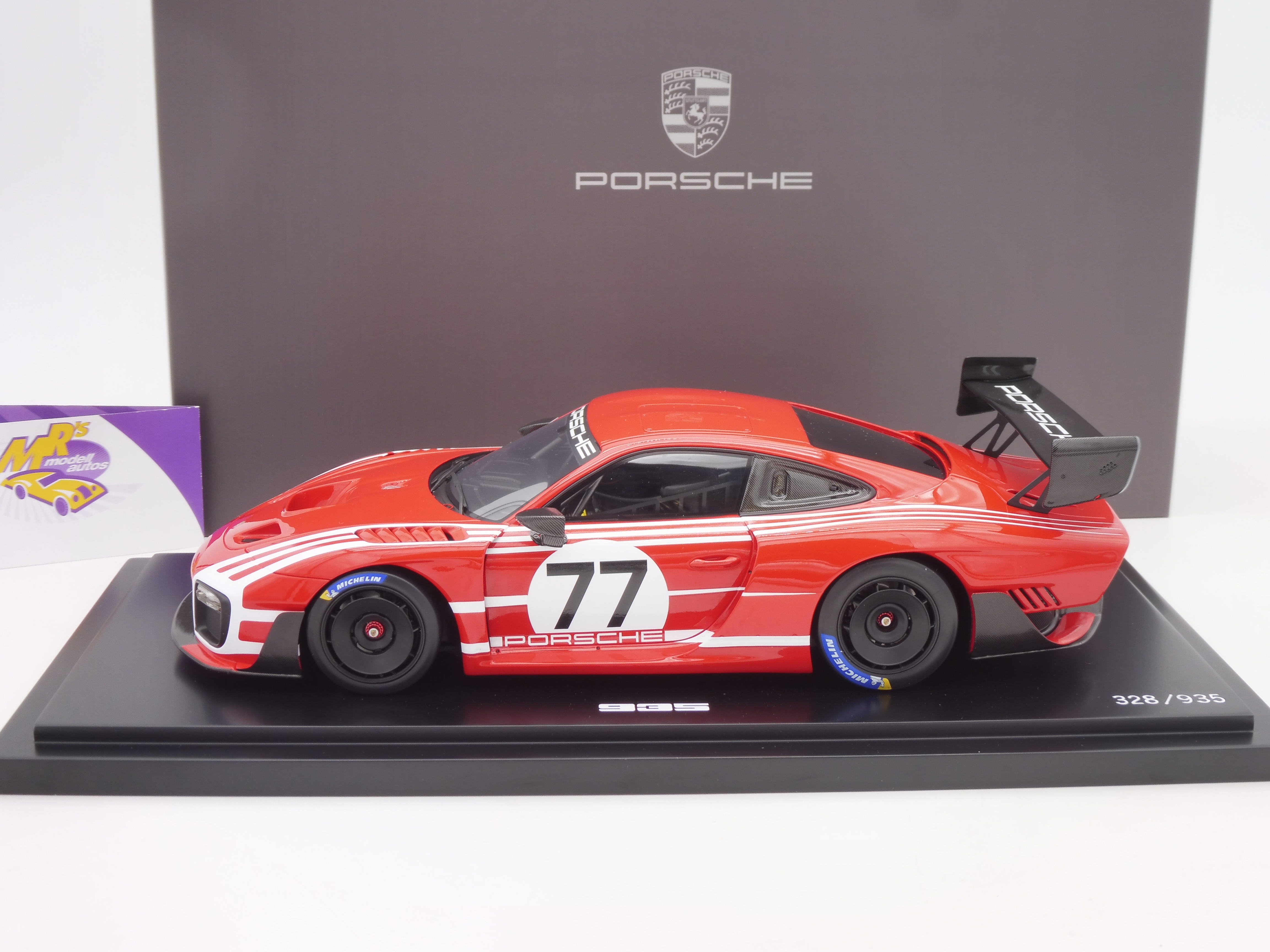 Mrs Modellautos - Spark WAP0219410M93 # Porsche 935 auf Basis 911