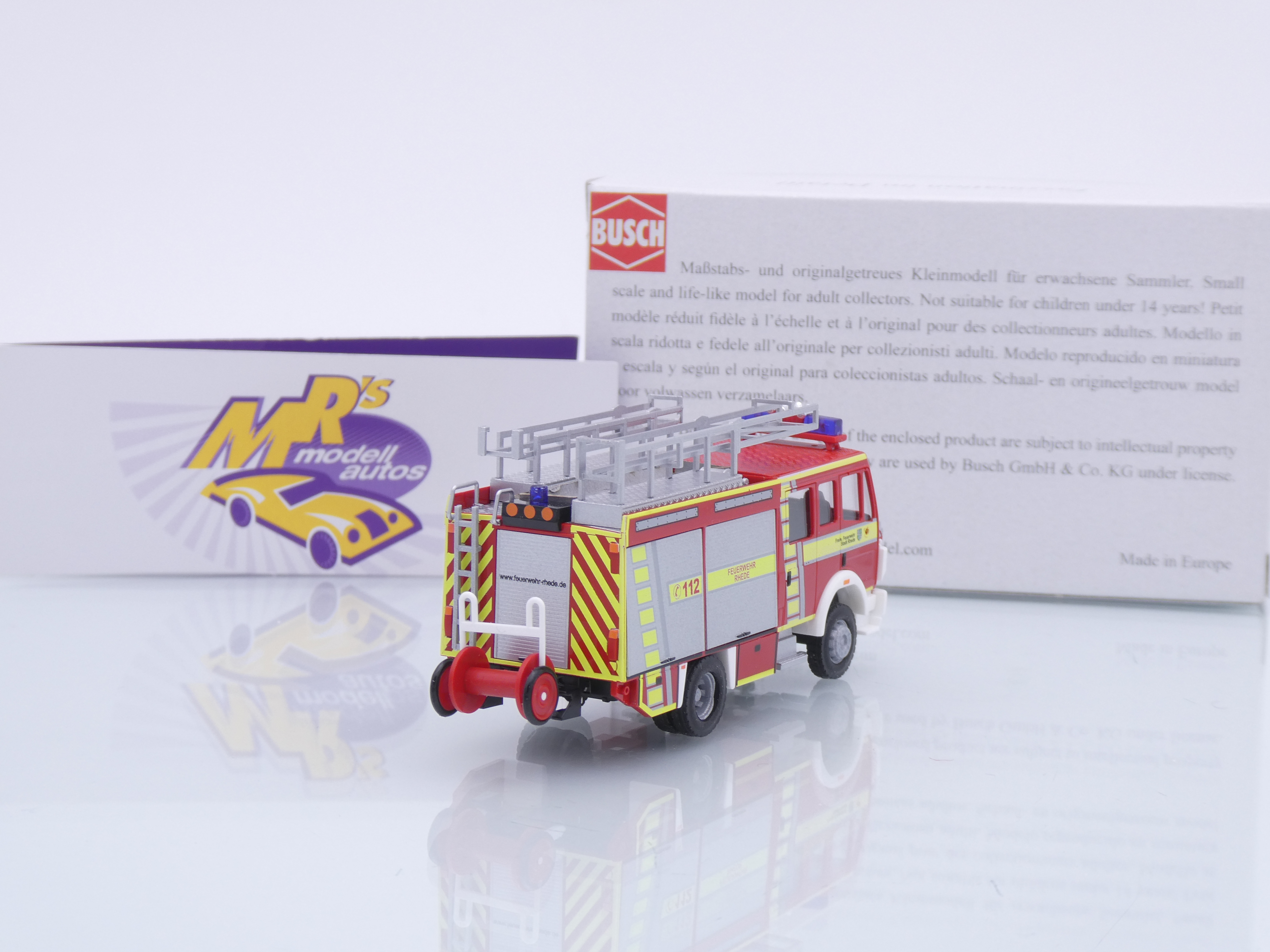 BUSCH ブッシュ 1/87スケール（HO） SMART Feuerwehr BUSCH ブッシュ 1/87スケール（HO） SMART Feuerwehr BUSCH ブッシュ 1