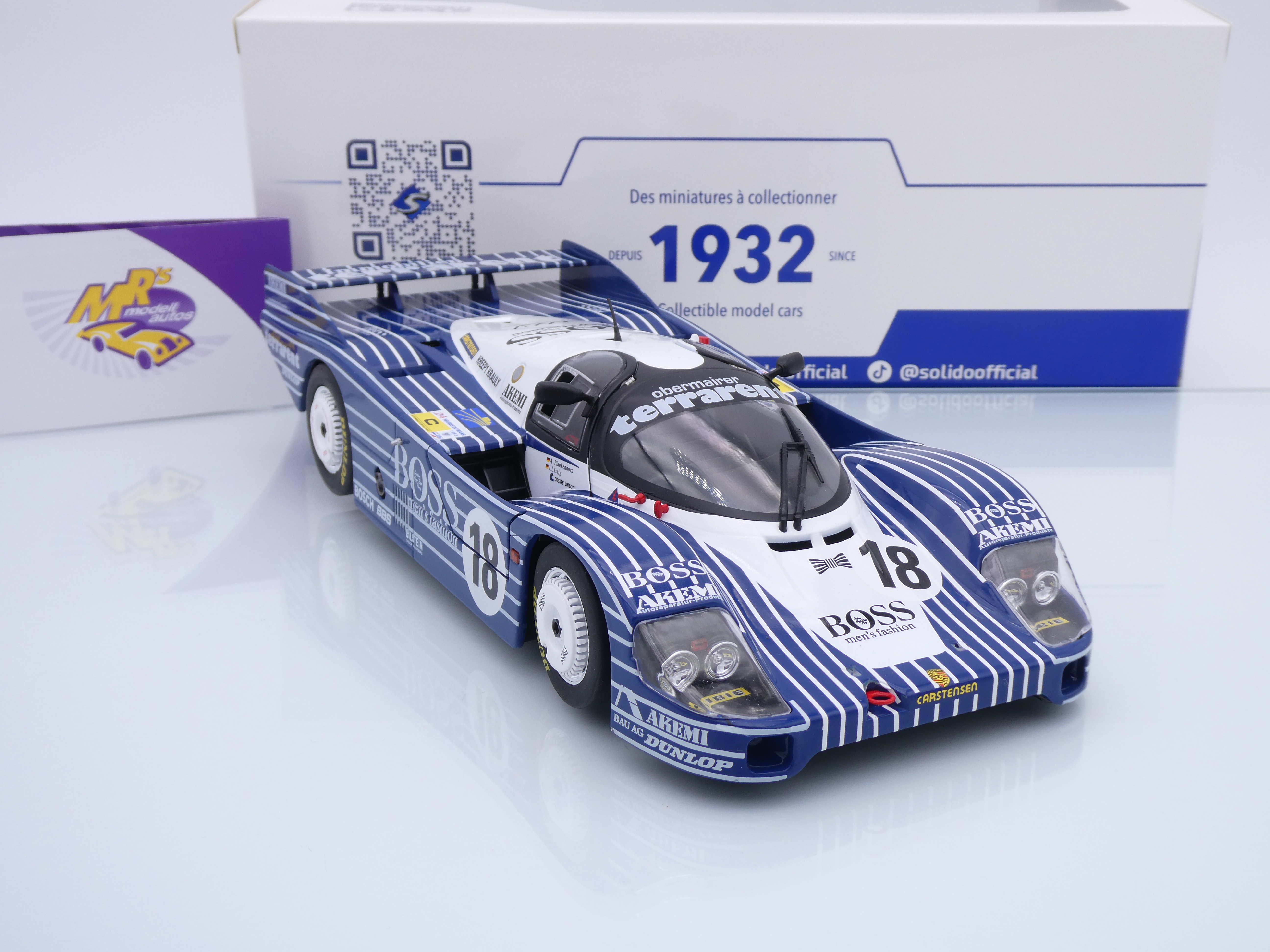 TSM-MODELS - 1:12 - Porsche 956 # 18 Le Mans 1983 BOSS