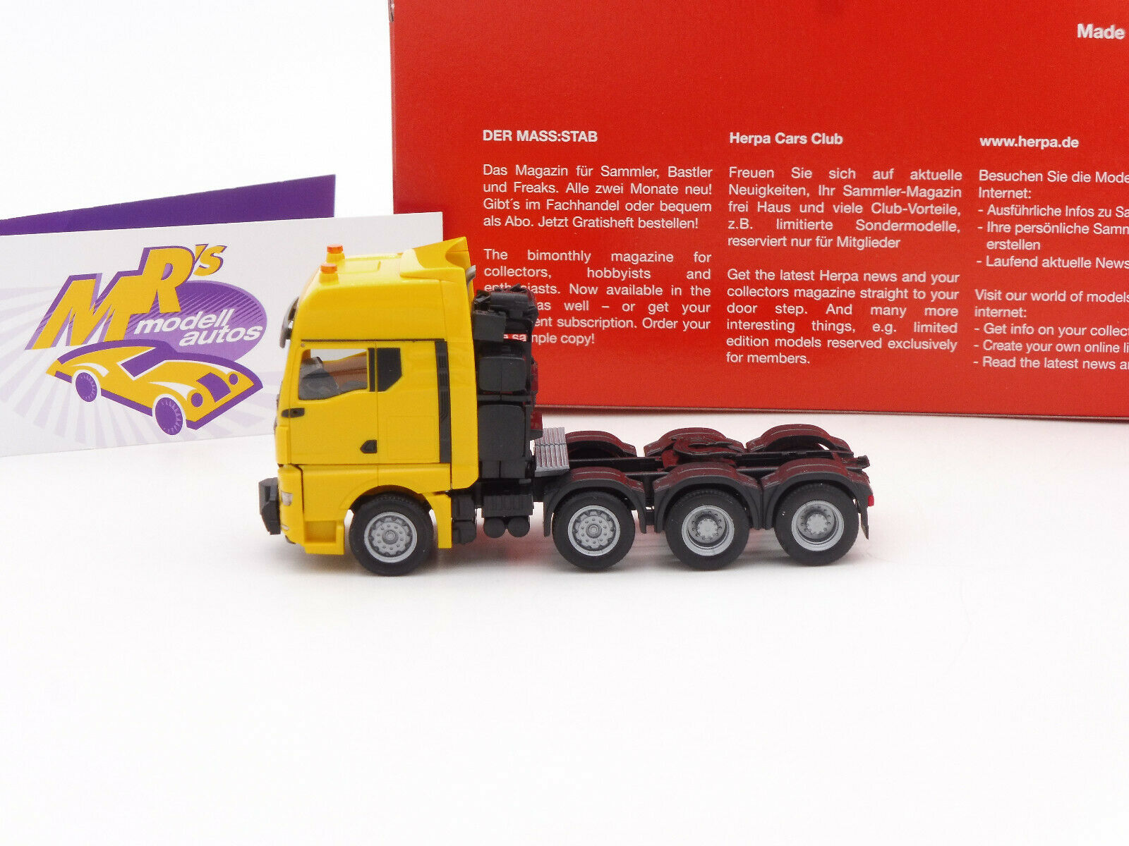 Modellino Trattore Herpa MAN TGX GX SL 1:87 H0 – Nuovo In Scatola - Foto 4