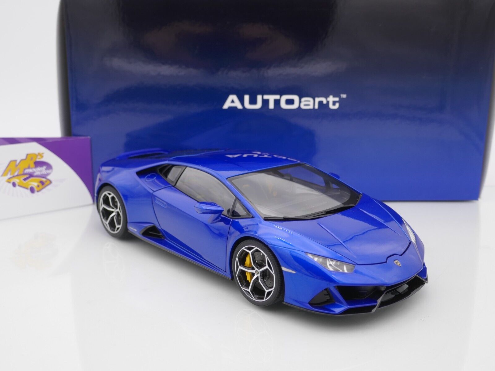 AUTOart - Lamborghini Huracan Evo in Blu Nethuns, expected in February /model/79212