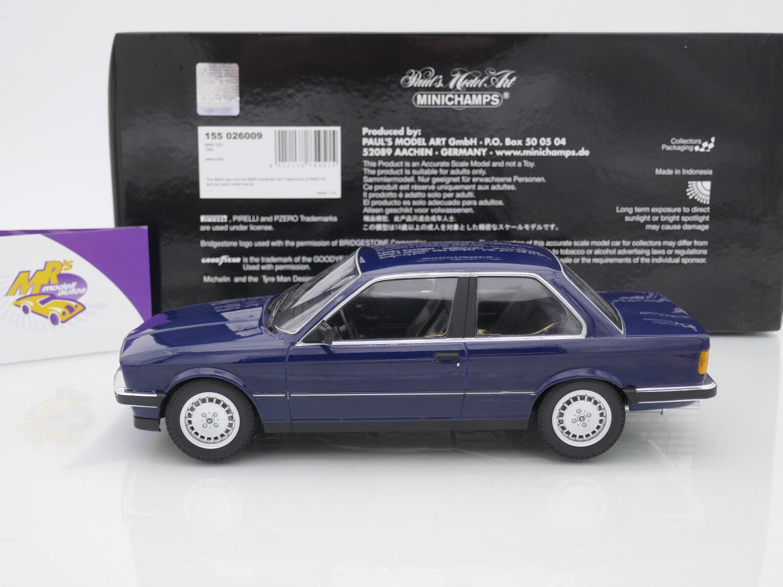 Mrs Modellautos - Minichamps 155026009 # BMW 323i Limousine
