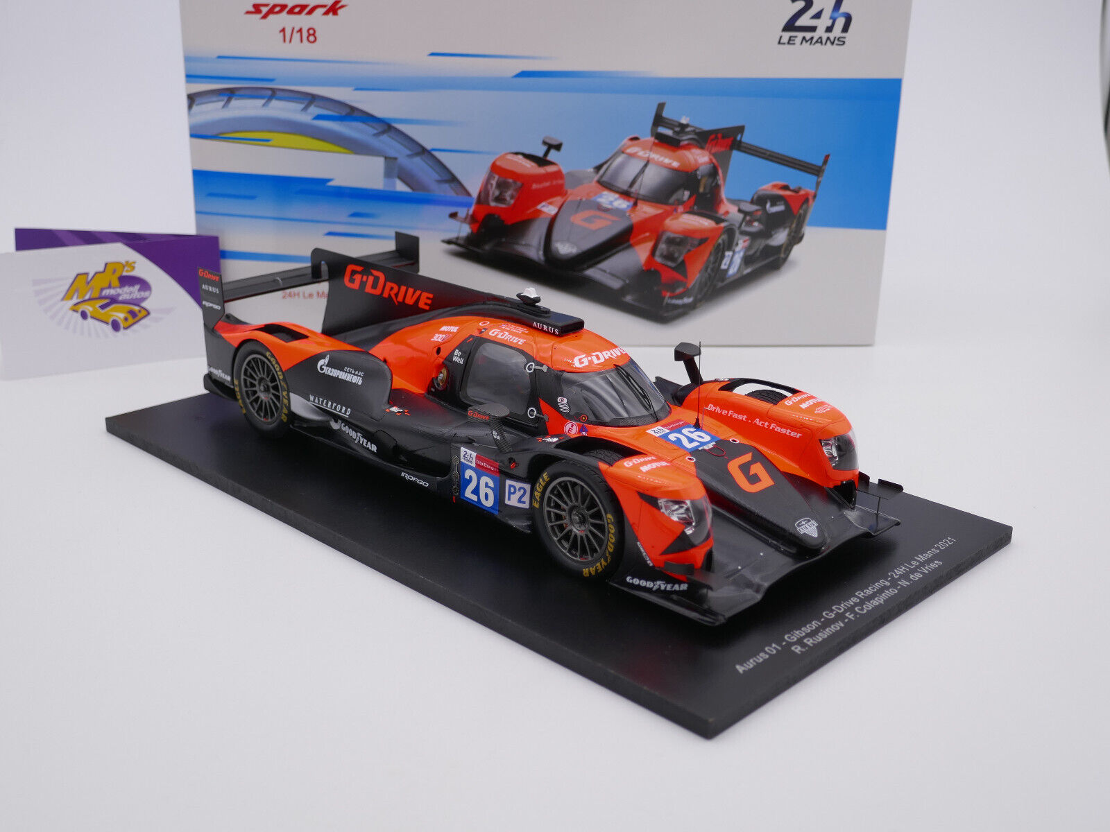 Aurus 01 - Gibson 24h Le Mans 2021 Rusinov/Colapinto/de Vries Spark 1