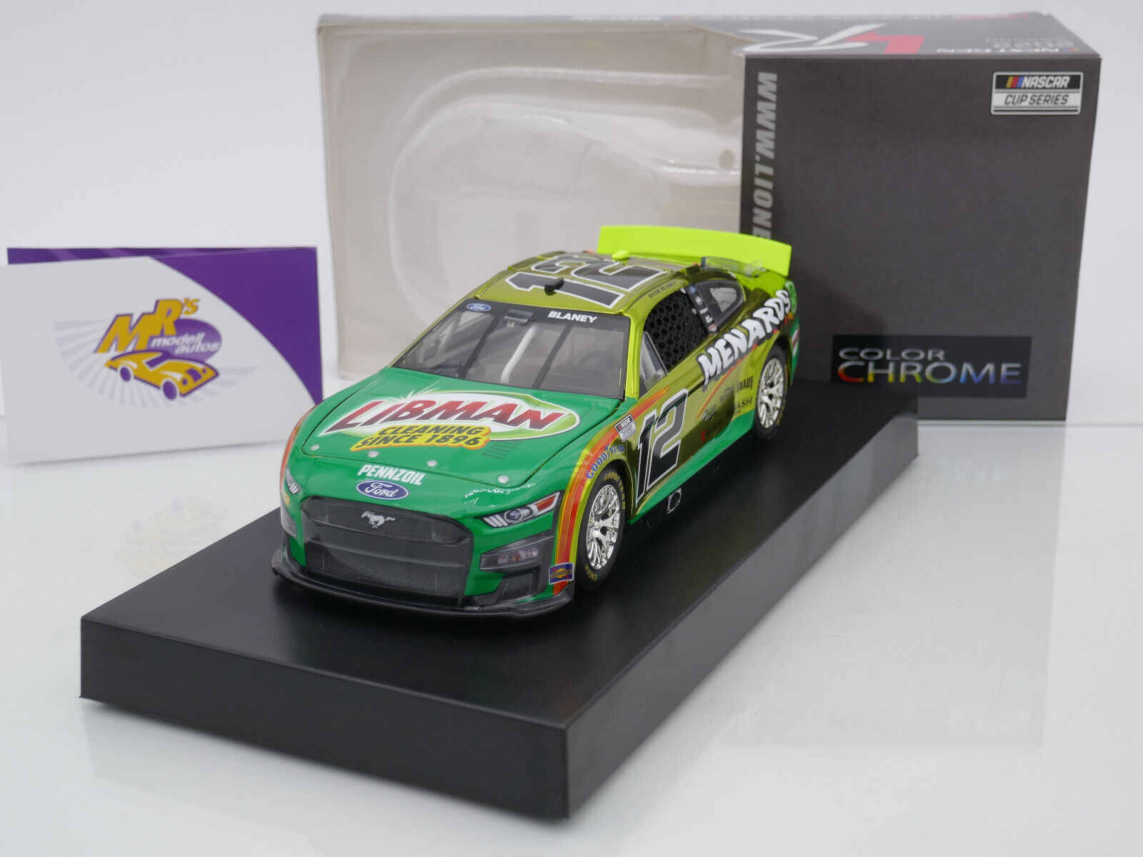 2025 RYAN BLANEY #12 Menards Dutch Boy Throwback 1:64 In Stock