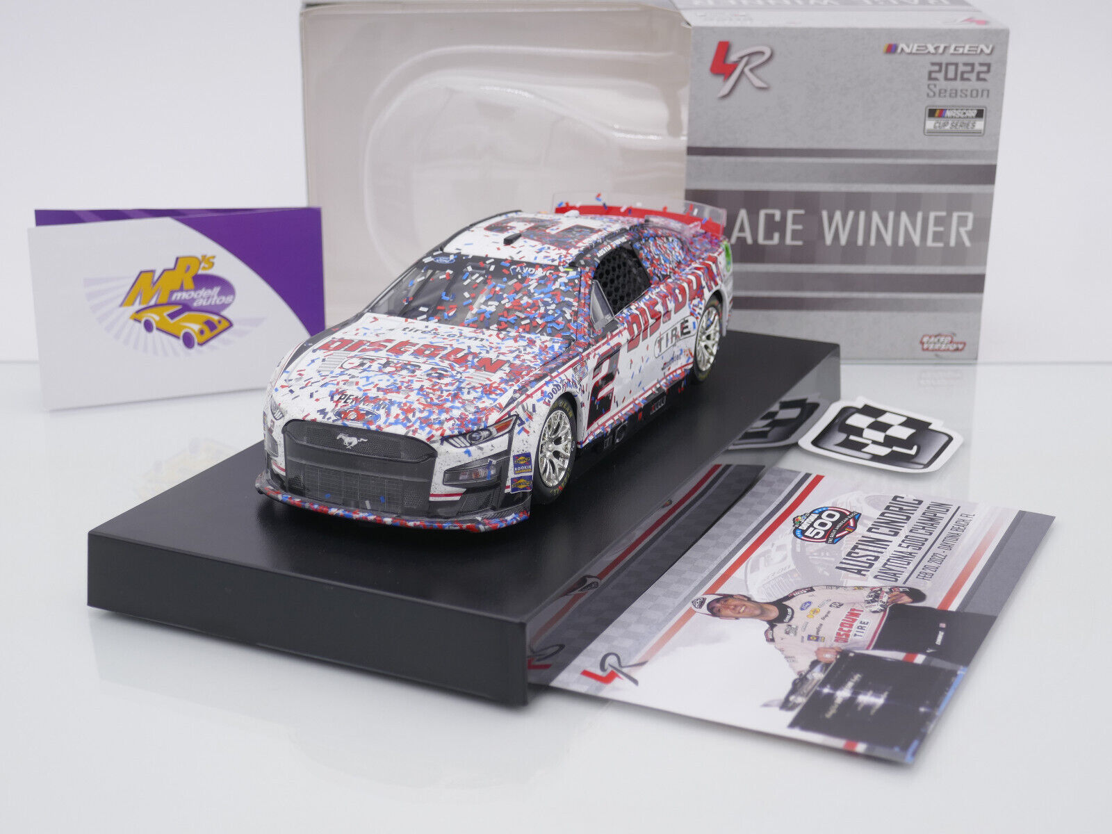 Austin Cindric #2 Menards Richmond 2022 Mustang CX22265MERAE