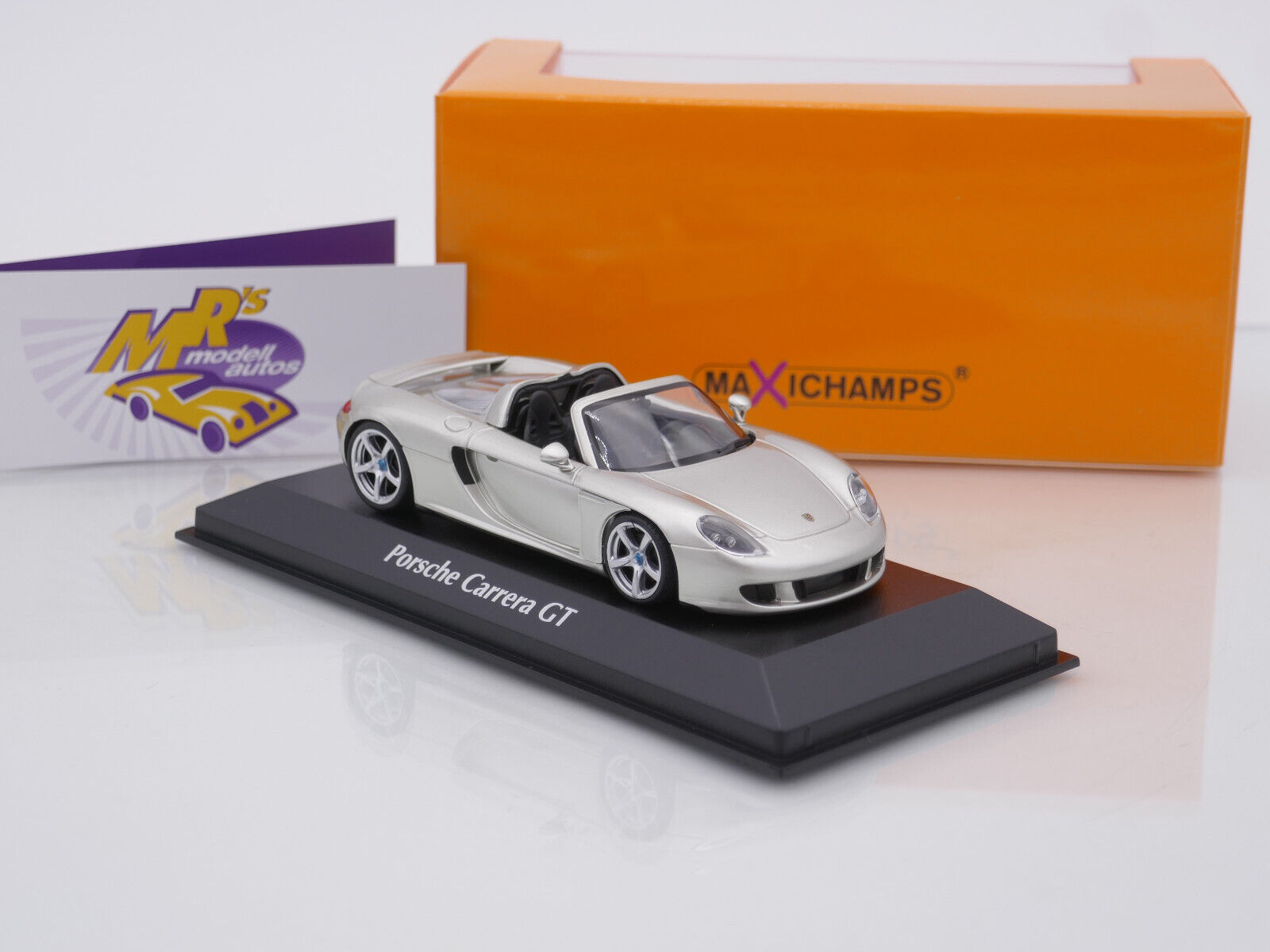 Mrs Modellautos - Maxichamps 940062630 # Porsche Carrera GT