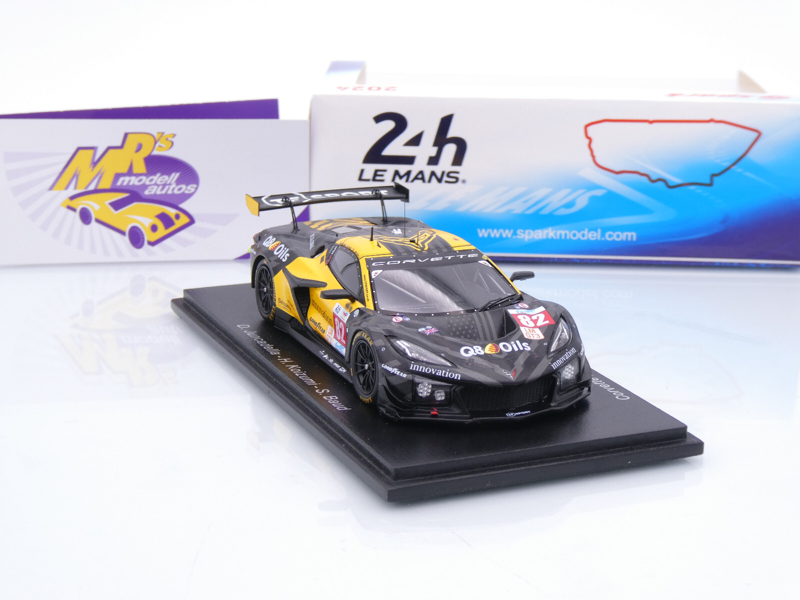 1 43 SPARK Chevrolet Corvette C3 7.0L #51 24H Le Mans 1974 Greder S2432 Modellba for sale online