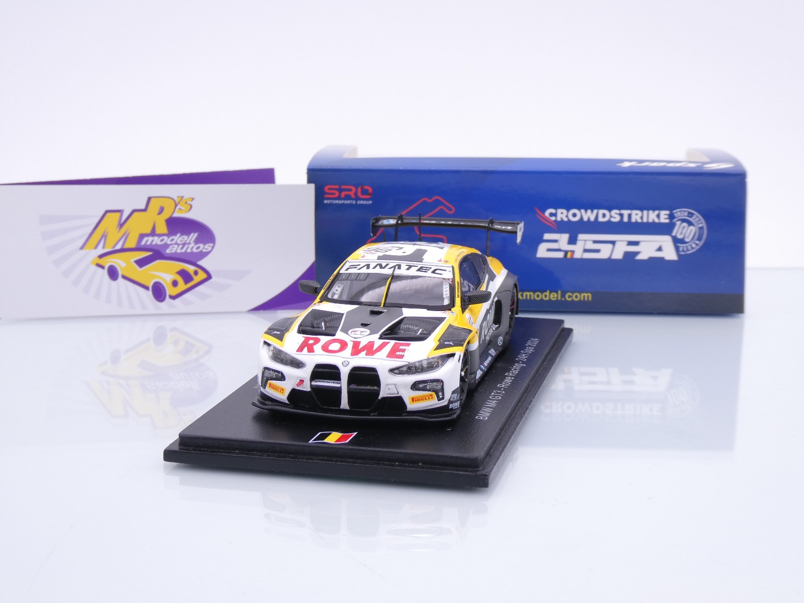 Spark 1/43 – BMW M4 GT3 – 24H Spa 2024 – Résine – SB836