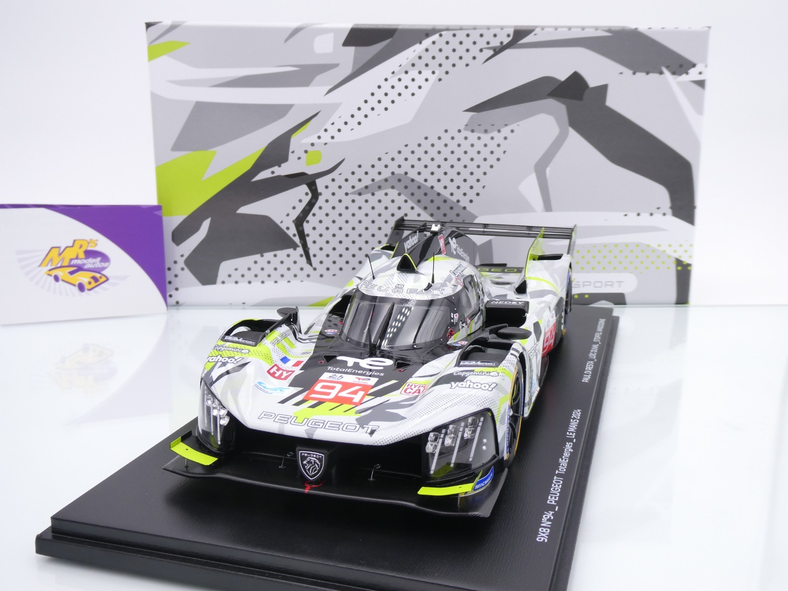 Mrs Modellautos - Spark 18S637 # Peugeot 9x8 Hypercar LMH #94 11th