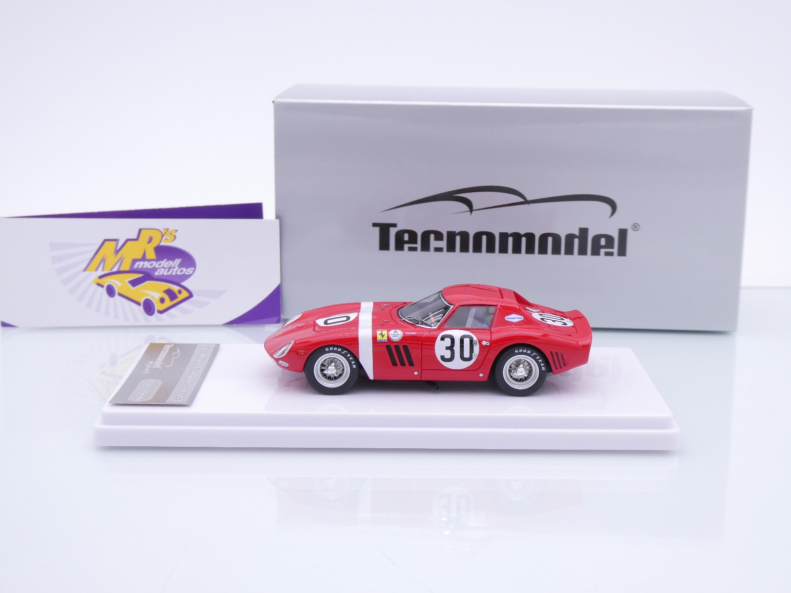 Diecast model cars Ferrari 250 GTO 1962 1/43 Red Line GTO 1962 no.22 rnier dritter le mans