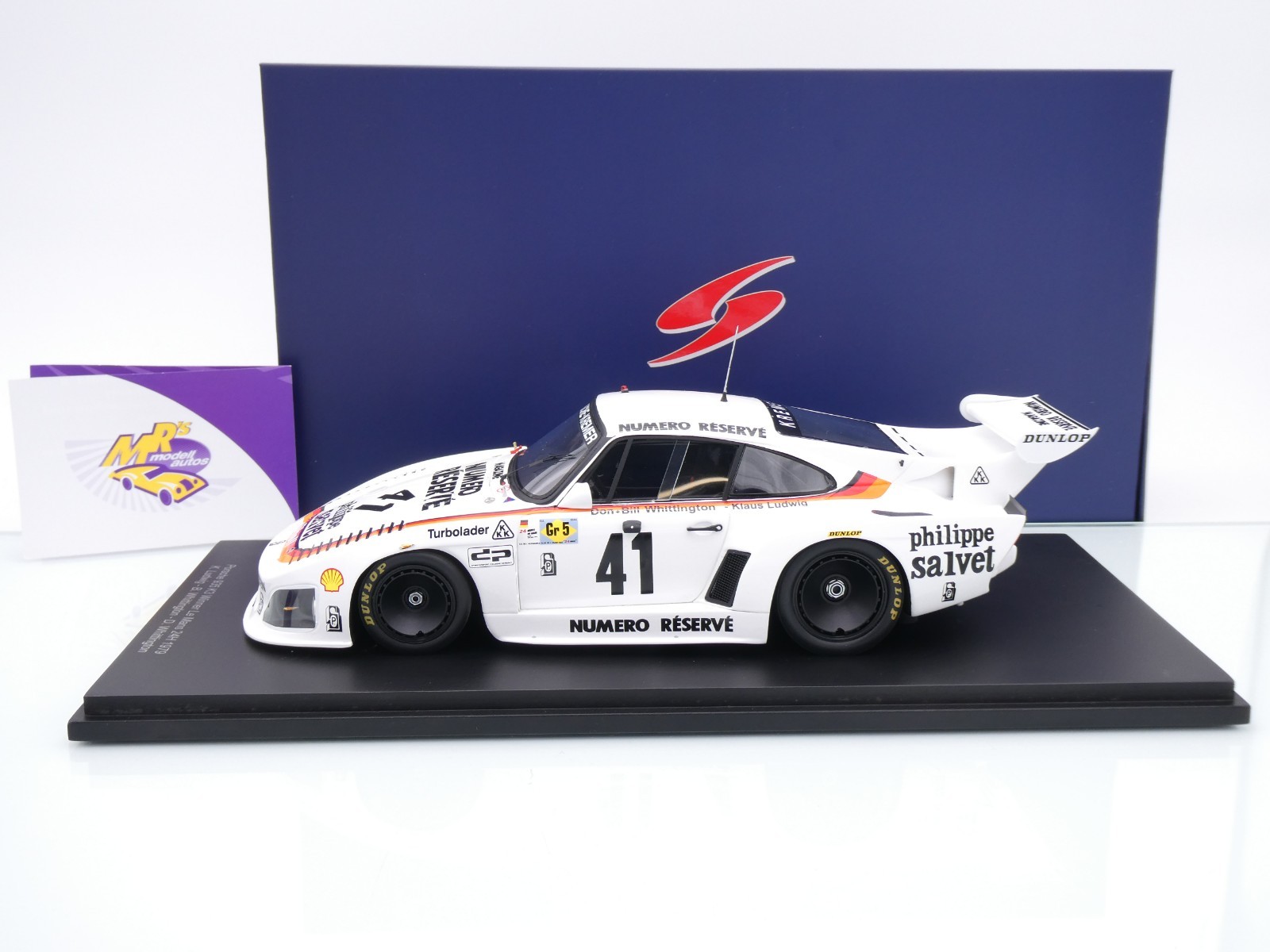 Mrs Modellautos - Spark 18LM79 # Porsche 935 K3 #41 Winner 24h Le