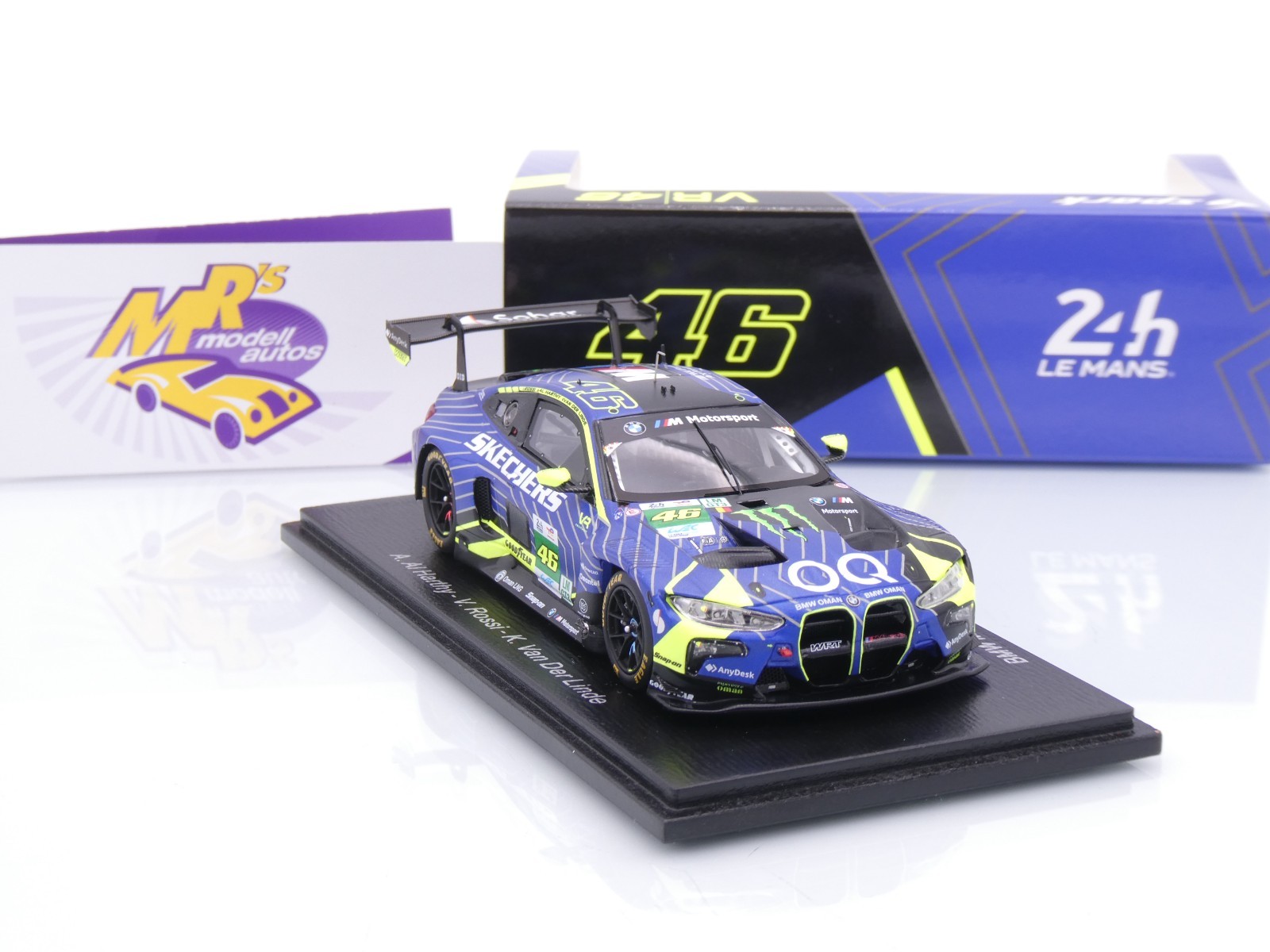 Mrs Modellautos - Spark S9294 # BMW M4 GT3 #46 24h le Mans 2025