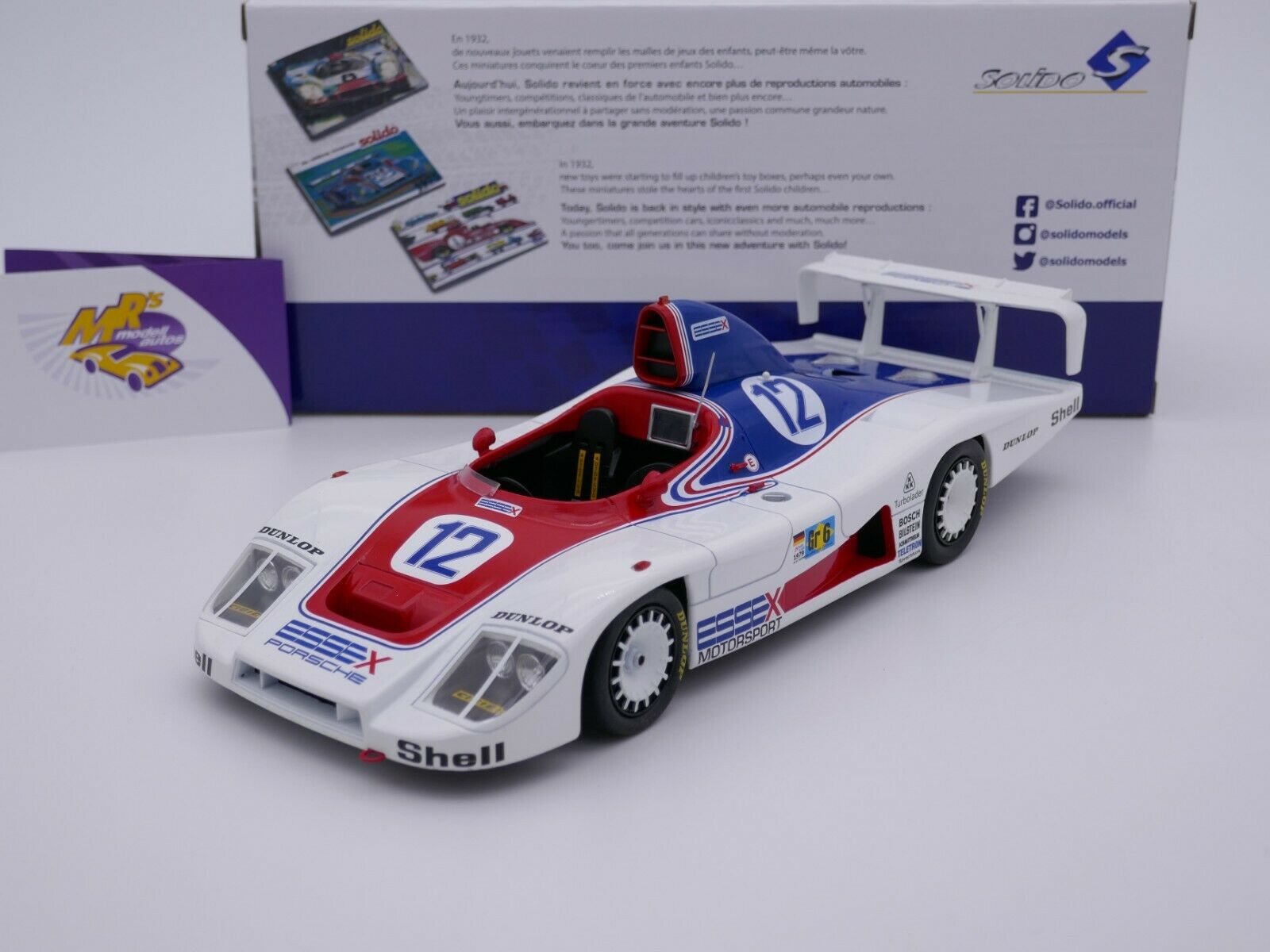 Modèle réduit Porsche 936 24h Le Mans 1979 1/18 | Solido