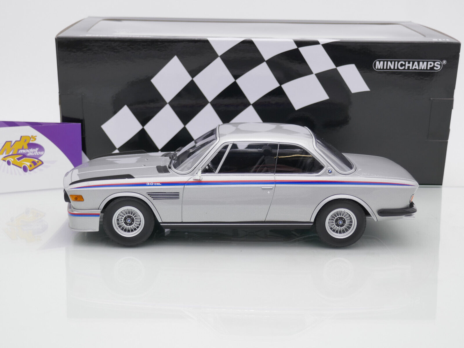 Mrs Modellautos - Minichamps 155028135 # BMW 3.0 CSL Coupe Baujahr