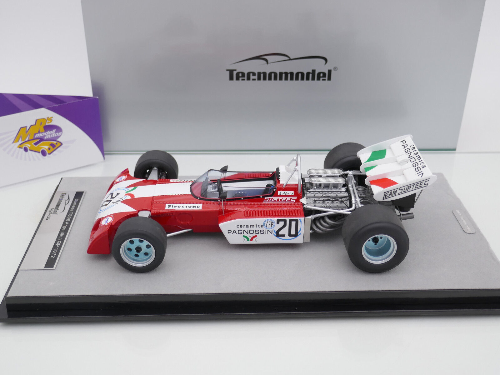 Tecnomodel TM18-183A BRM P160 18 PETER GETHIN GRAND PRIX D