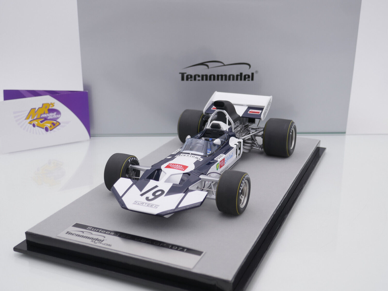 Die cast 1/43 Modellino Auto F1 Surtees TS9B 1972 A. De Adamich - Dak