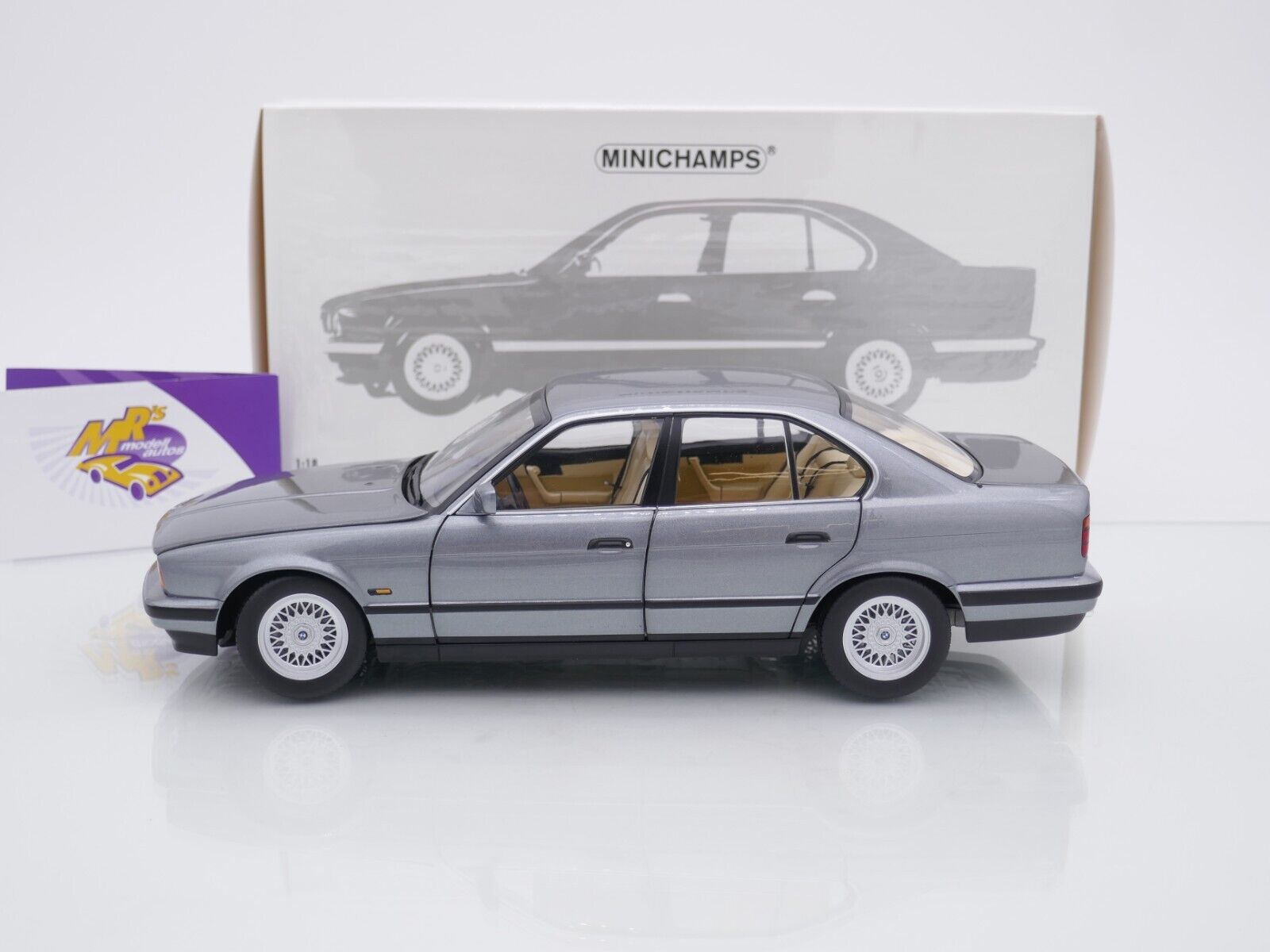 Mrs Modellautos - Minichamps 100024008 # BMW 535i (E34) Limousine