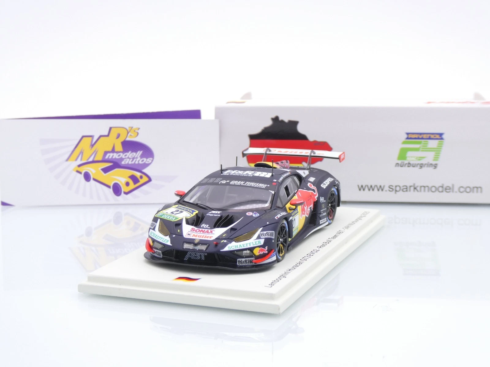 Mrs Modellautos - Spark SG1007 # Lamborghini Huracan GT3 24h