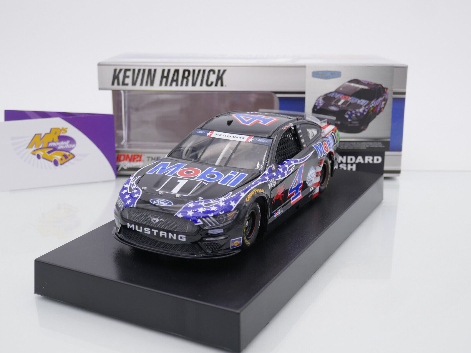 Lionel K Harvick 1/64 HT Mobil 1 Triple Action 22 Mustang