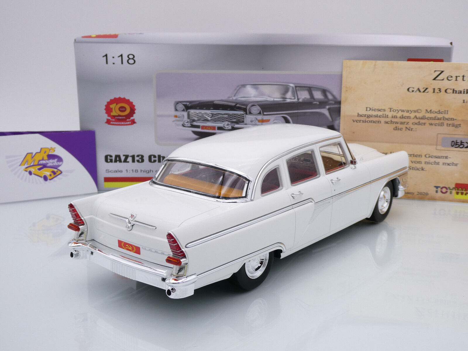 Mrs Modellautos - TOYWAYS Y8A11467 # GAZ13 Chaika Saloon Baujahr