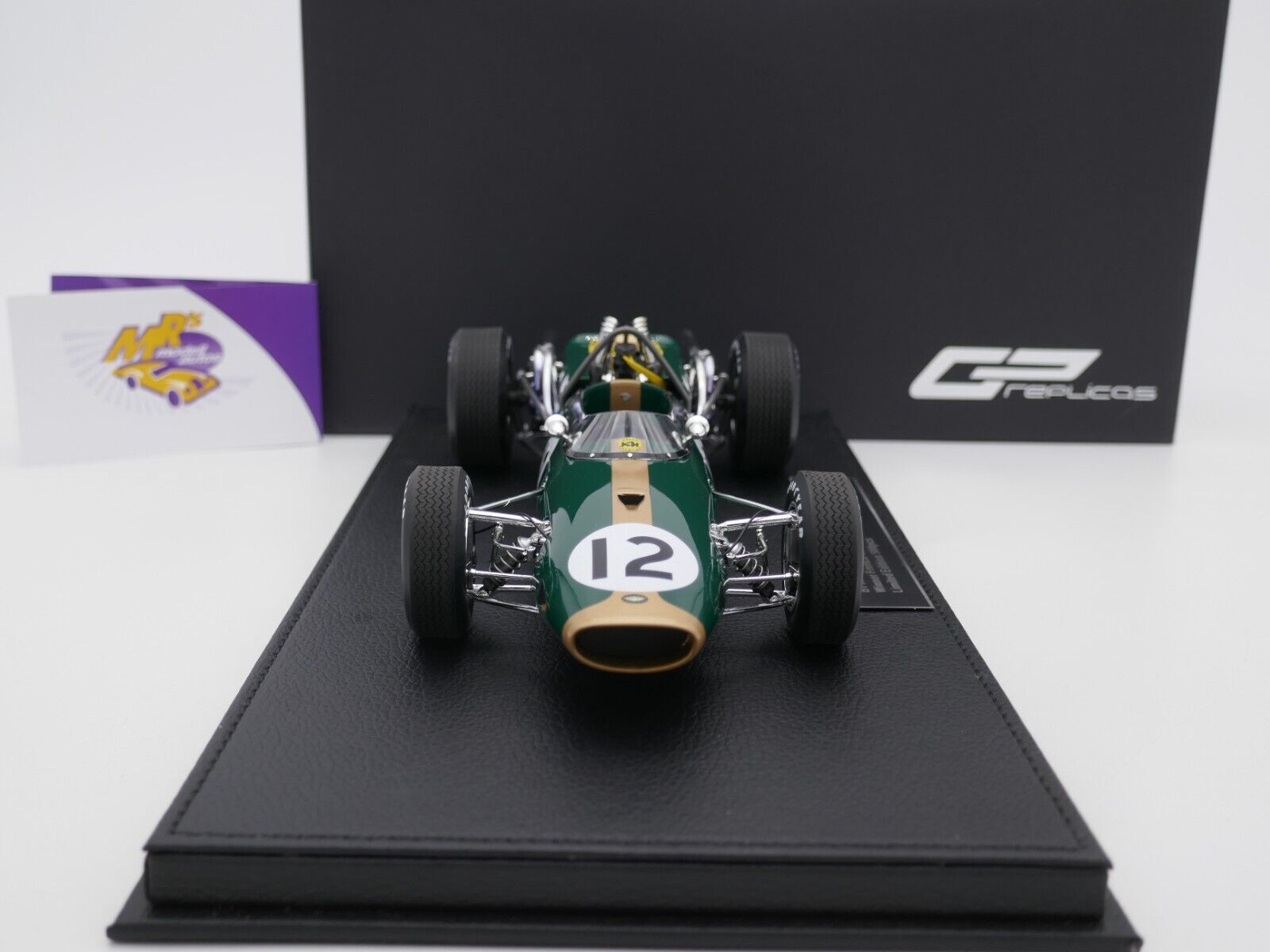 Mrs Modellautos - GP Replicas GP116B # Brabham BT19 Winner French