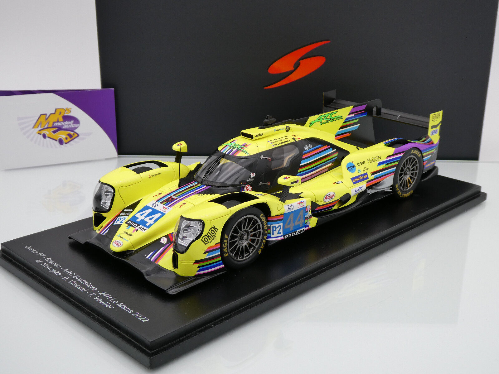 Mrs Modellautos - Spark 18S870 # Oreca 07 - Gibson LMP2 24h Le