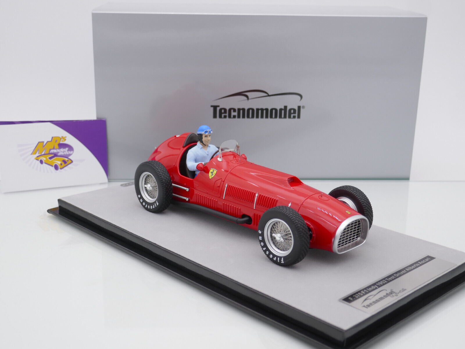 Tecnomodel FERRARI 375 F1 INDY N.6 INDIANAPOLIS 500 GP 1952 FERRARI MUSEUM 1:43