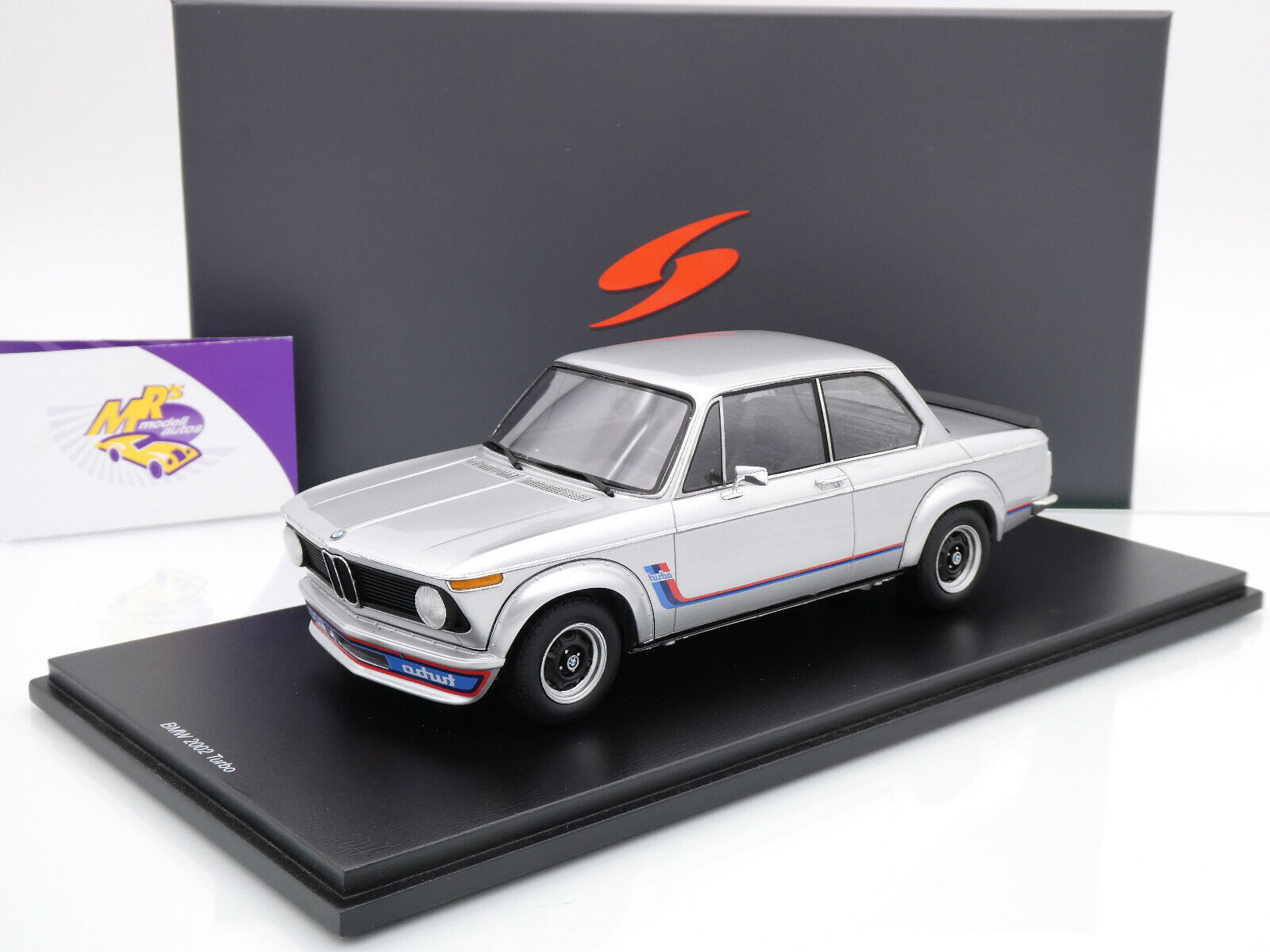 Mrs Modellautos - Spark 18S719 # BMW 2002 Turbo Baujahr 1973