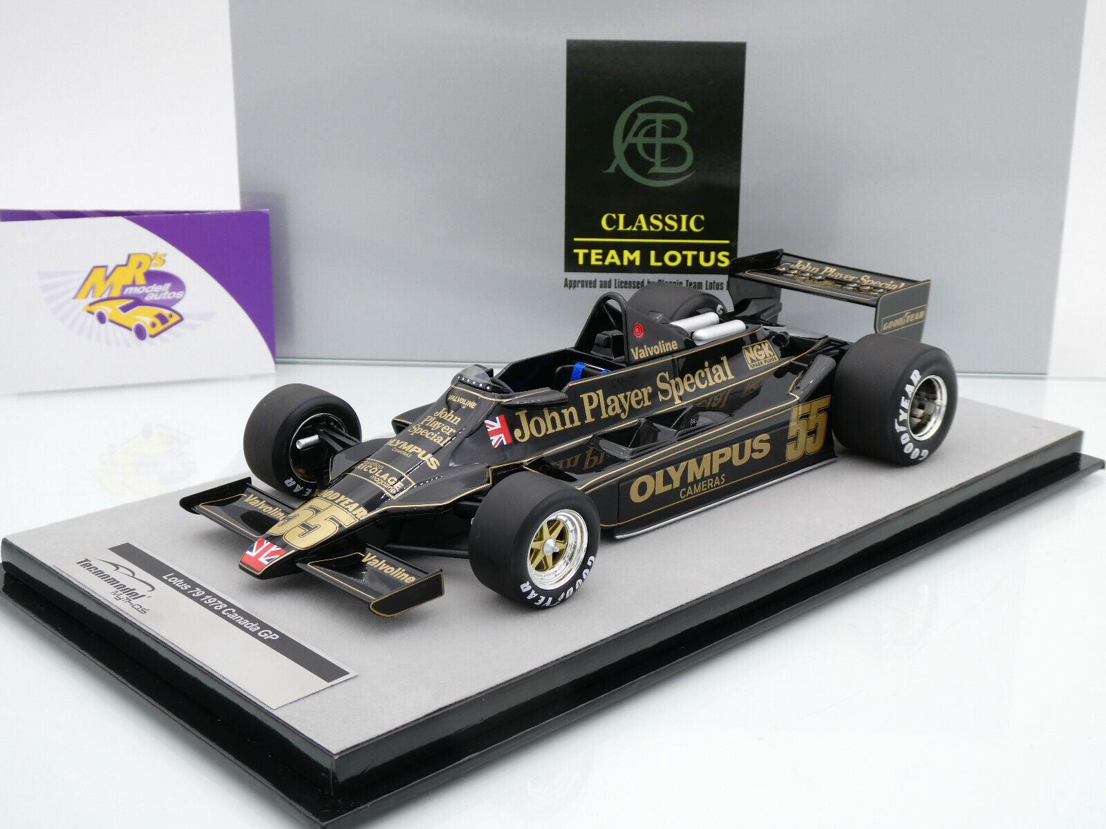 Mrs Modellautos - Tecnomodel TM18-287F # Lotus 79 F1 55 Kanada GP
