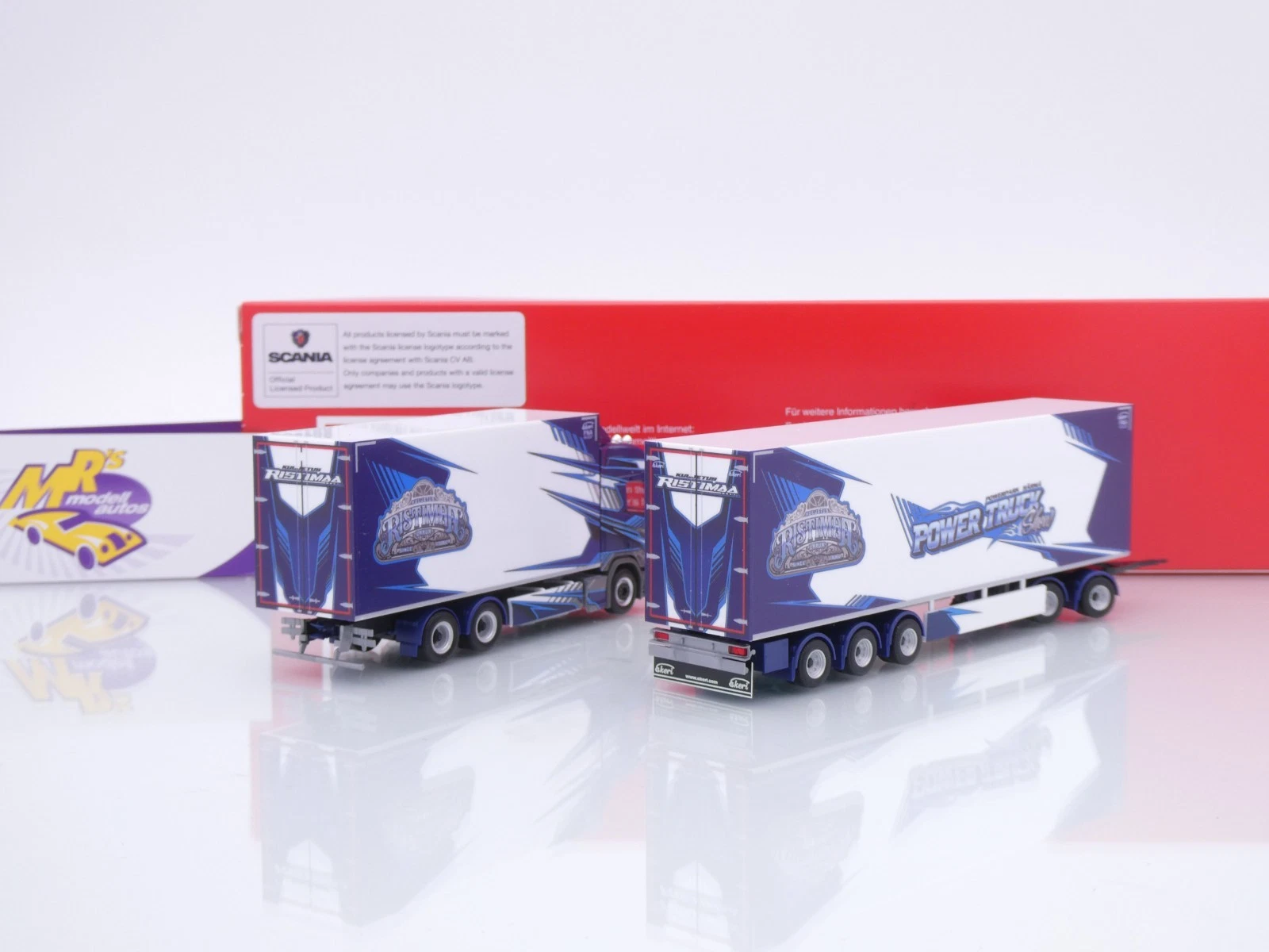 Mrs Modellautos - Herpa 320092 # Scania CR 20 HD Schwedenkombi
