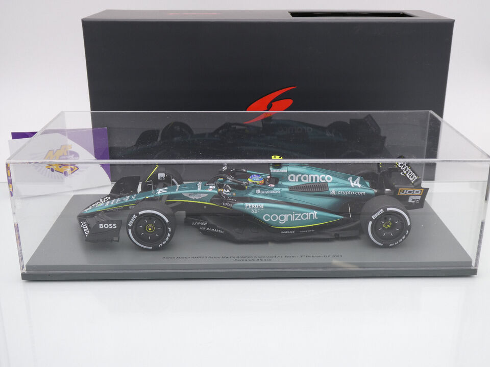 Mrs Modellautos - Spark 18S890 # Aston Martin AMR23 F1 #14 3rd