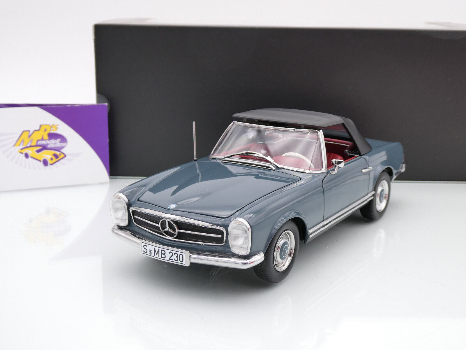 ミニカー Mercedes-Benz S Cabriolet 1:18 NOREV MRs Modellautos Ihr Modellauto Spezialist - Norev B66040681