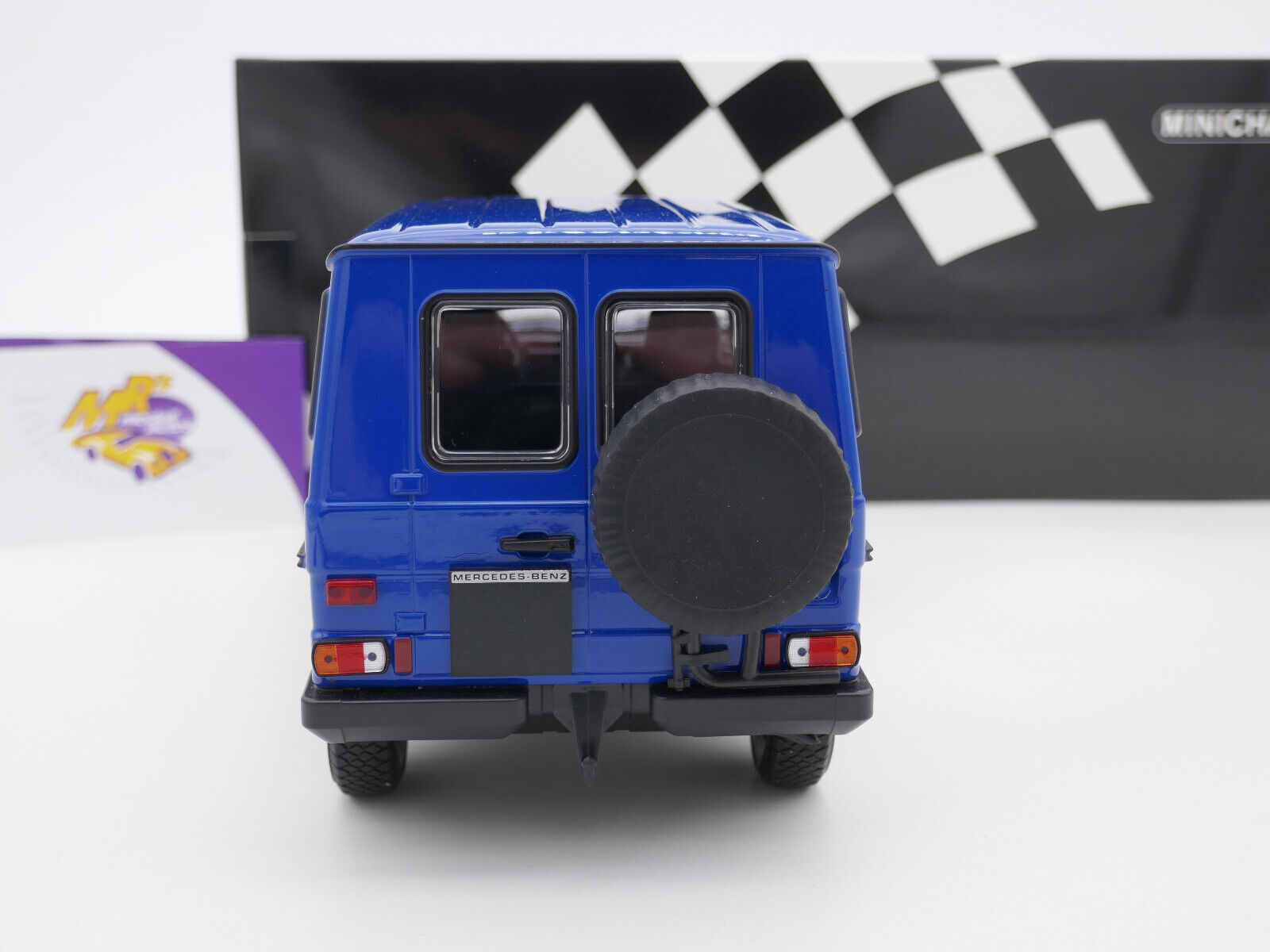 1:18 MINICHAMPS Mercedes Benz G-Model Long (W460) Dark Blue 1980 155038100