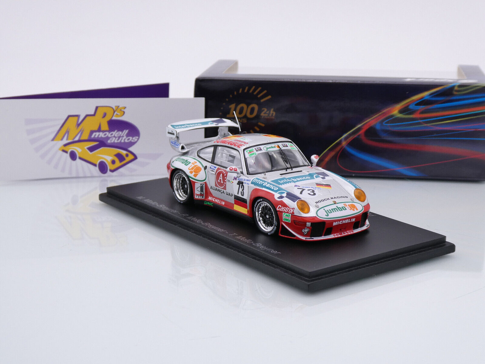 Spark S9909 - Porsche GT2 No.73 11th 24H Le Mans 1997 M Spark S9909 - Porsche GT2 No.73 11th 24H Le Mans 1997 M