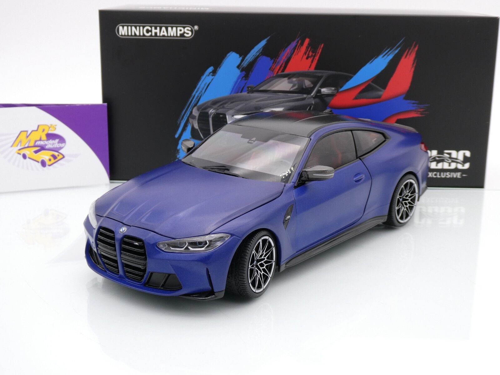 Mrs Modellautos - Minichamps 113020123 # BMW M4 Competition Coupe