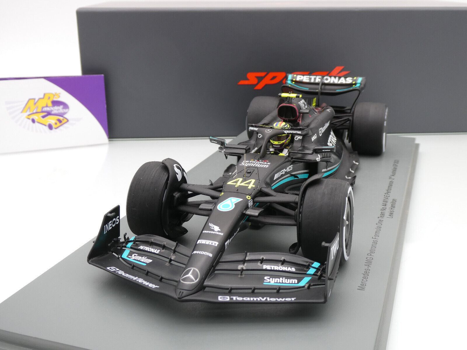 1/18 スパーク Mercedes- F1 W14 E No.44 2023 1/18 スパーク Mercedes
