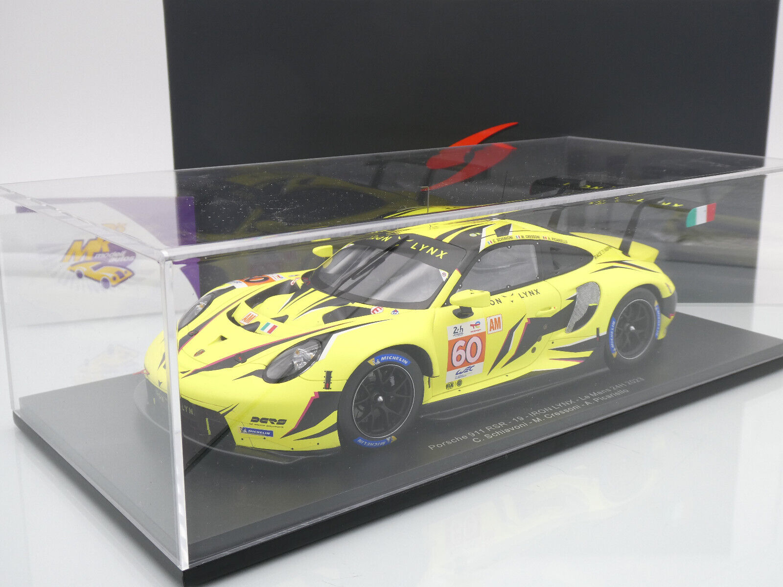 Mrs Modellautos - Spark 18S930 # Porsche 911 RSR-19 Nr.60