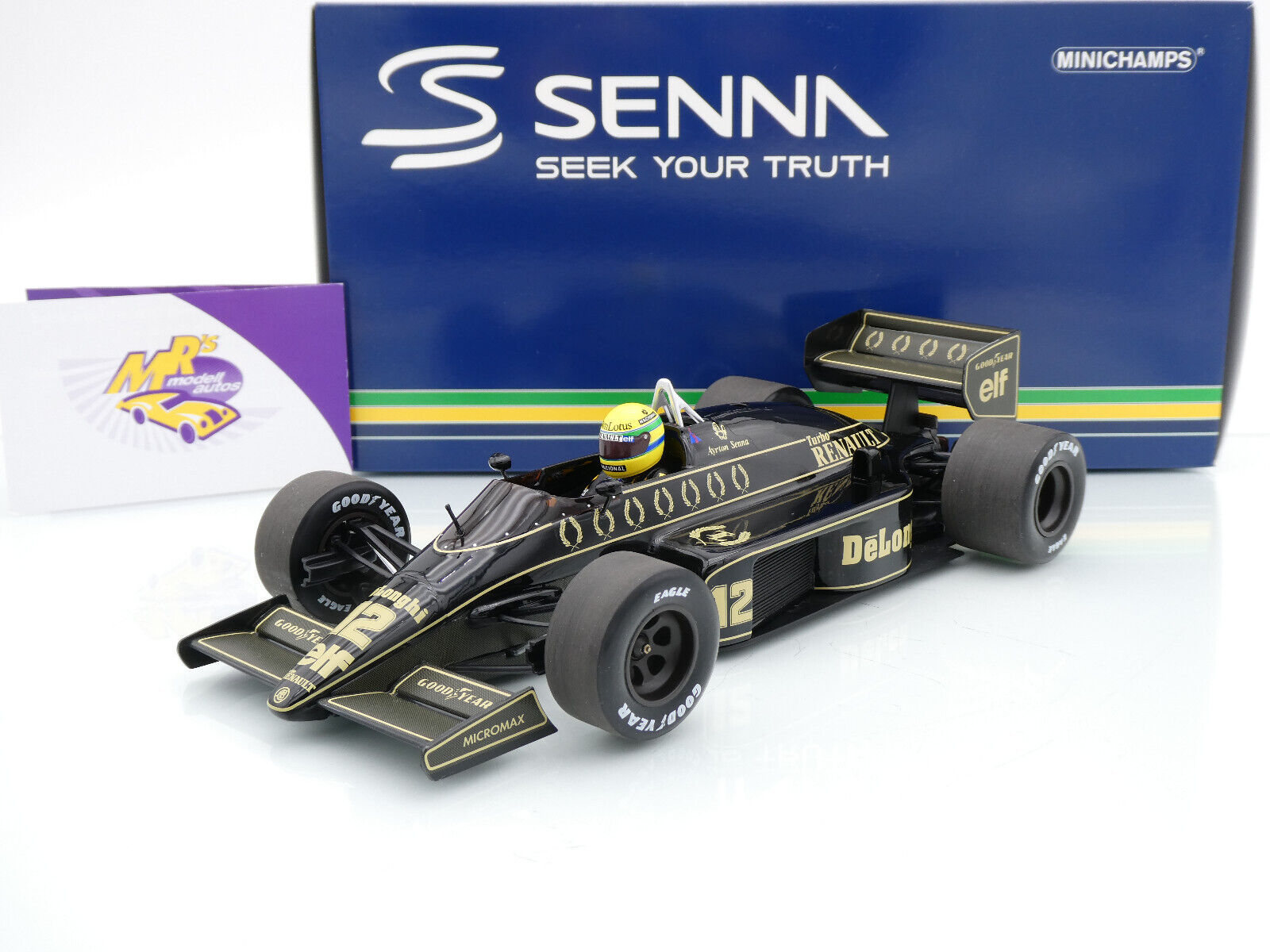 Mrs Modellautos - Minichamps 540863812 # Lotus Renault 98T F1