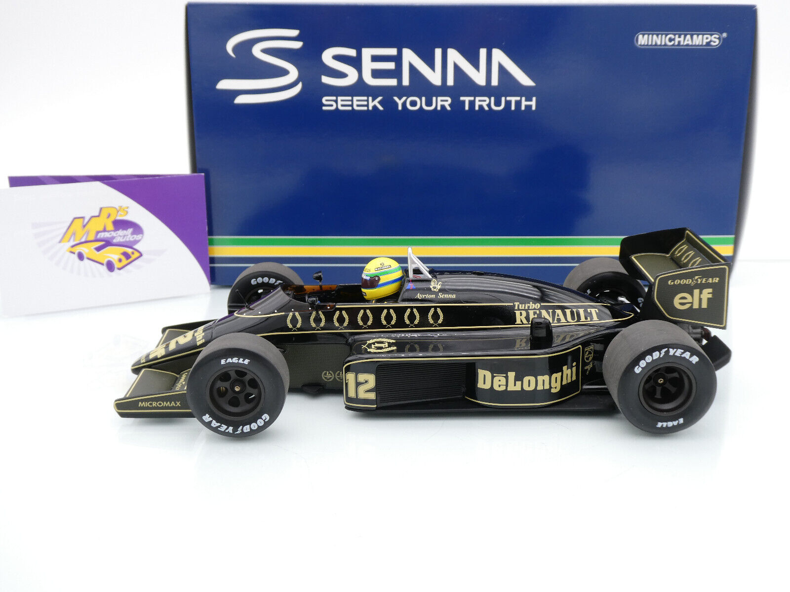 Mrs Modellautos - Minichamps 540863812 # Lotus Renault 98T F1