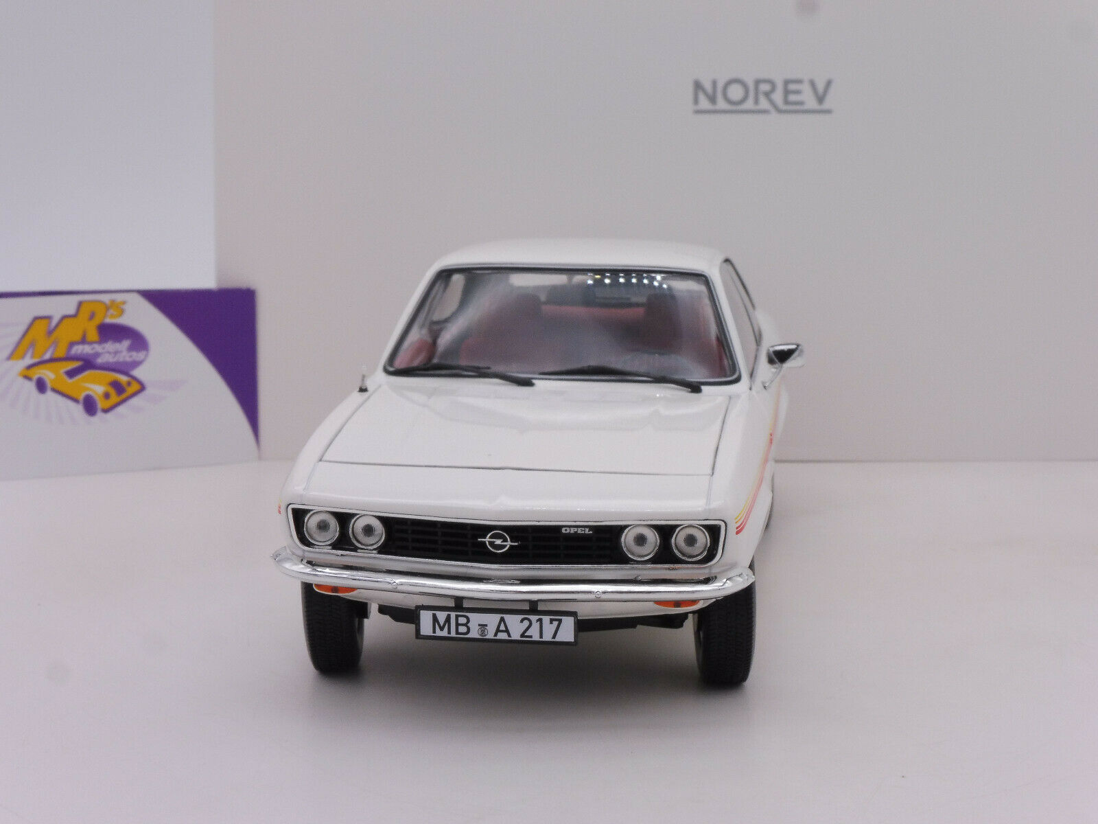 Opel Manta Swinger 1975 weiss white 1:18 Norev 183637 NEU OVP 