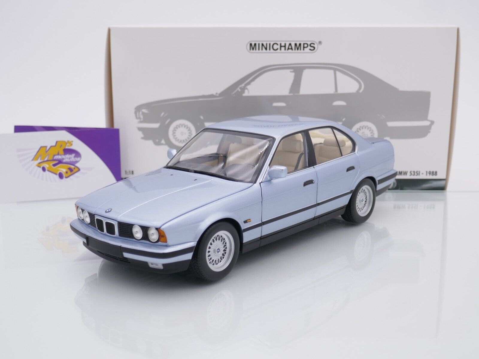 Mrs Modellautos - Minichamps 100024007 # BMW 535i (E34) Baujahr