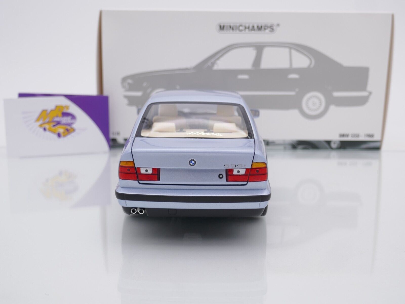 Mrs Modellautos - Minichamps 100024007 # BMW 535i (E34) Baujahr