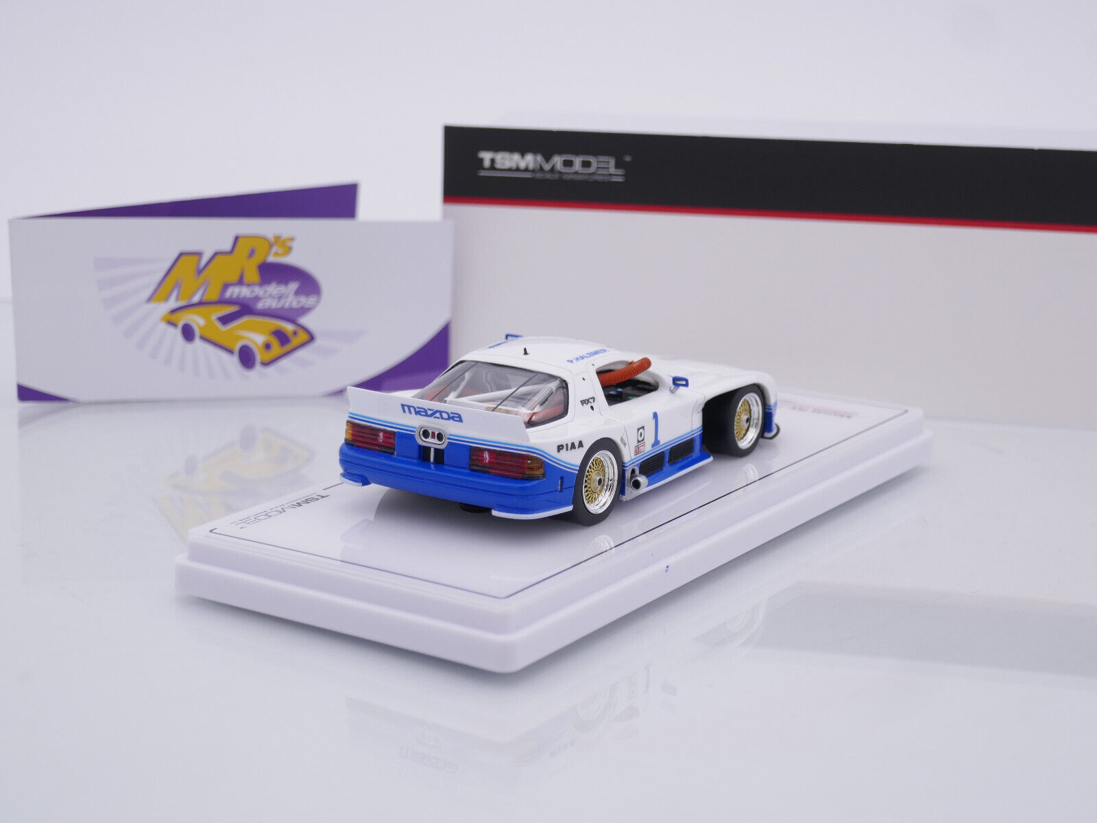 Mrs Modellautos - TSM Model 430458 # Mazda RX-7 GTO Nr.1 Winner IMSA ...