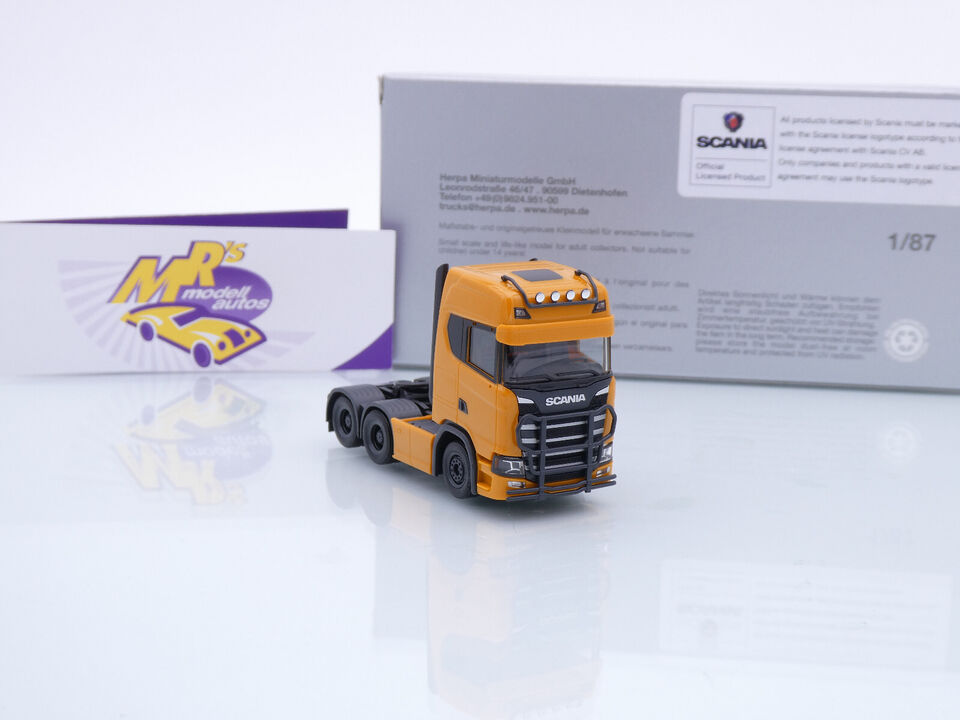 Mrs Modellautos - Herpa 957847 # Scania CS20 HD 3-achs