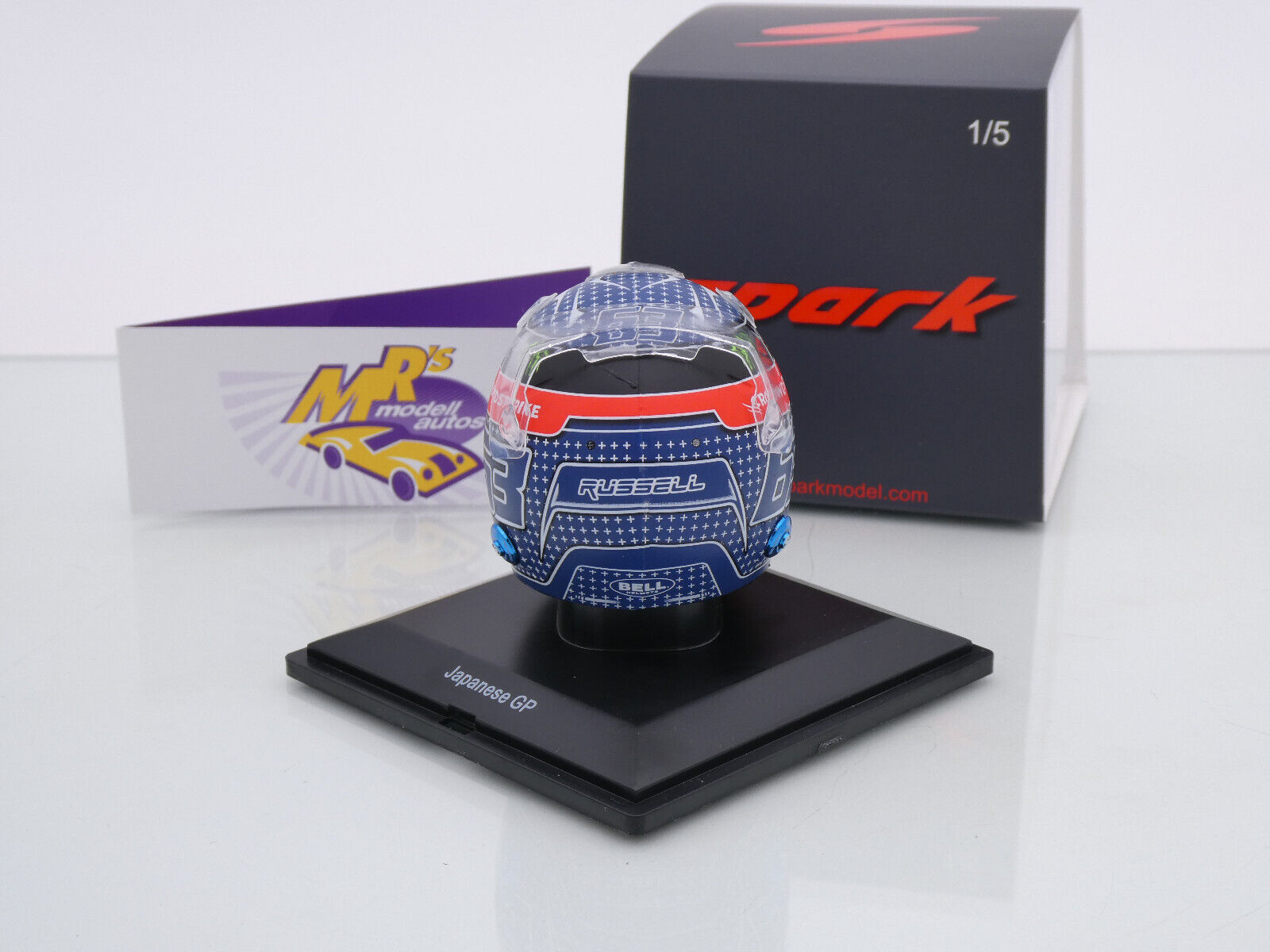 Mrs Modellautos - Spark 5HF084 # Helm Formel 1 Mercedes 