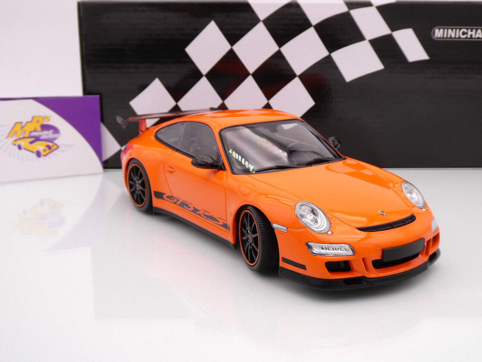 Mrs Modellautos - Minichamps 155062122 # Porsche 911 (997) GT3 RS