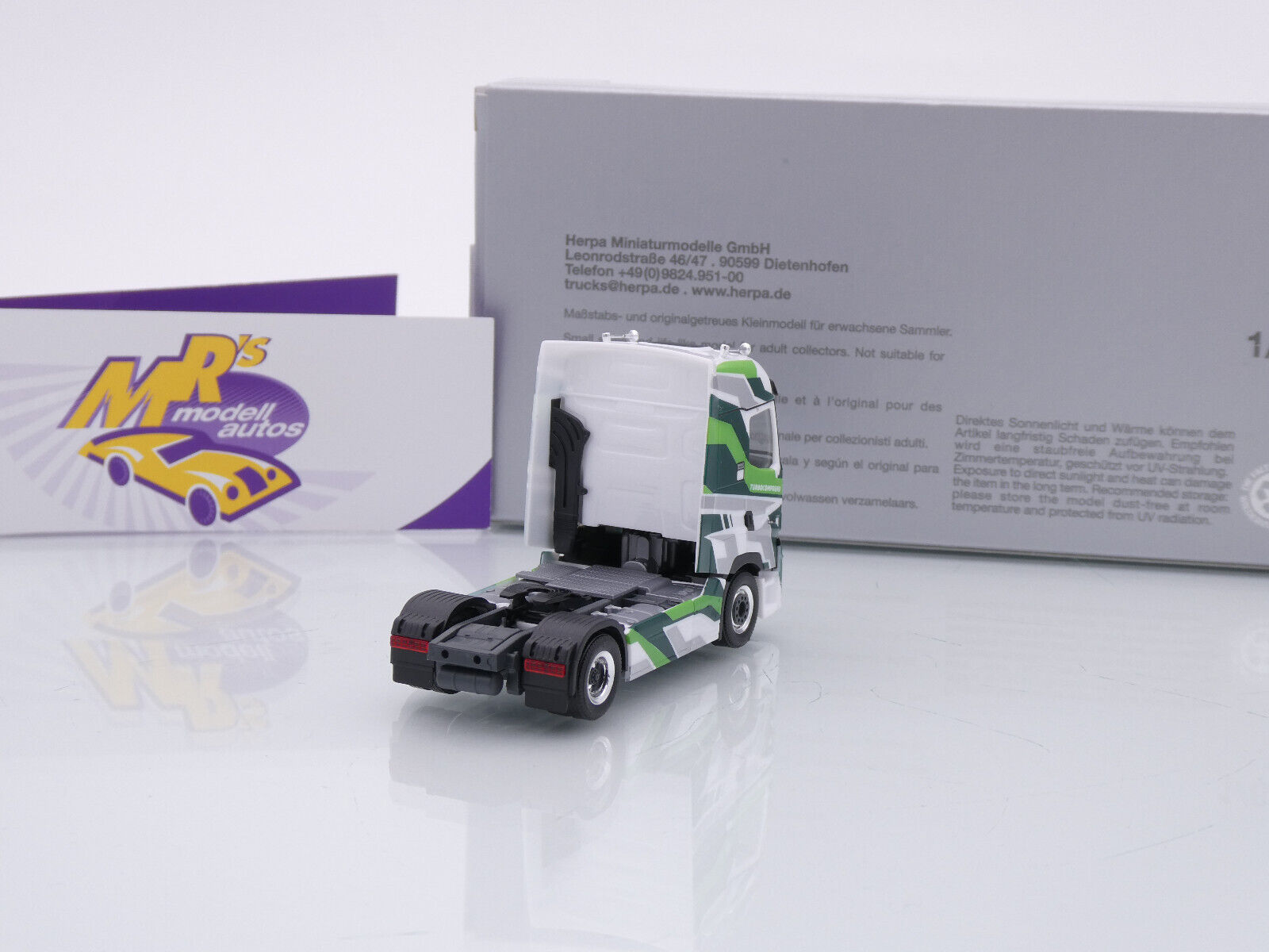 Herpa Renault T Facelift 6×2 Zugmaschine, Blau