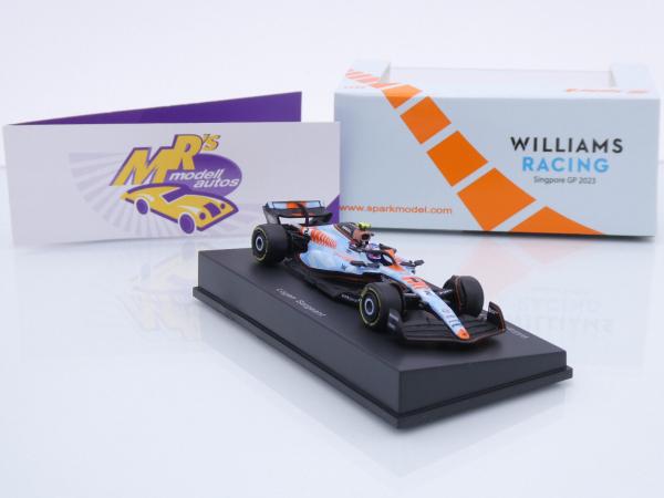 Sparky Y350 # Williams GULF FW45 F1 #2 Singapore GP 2023 " Logan Sargeant " 1:64